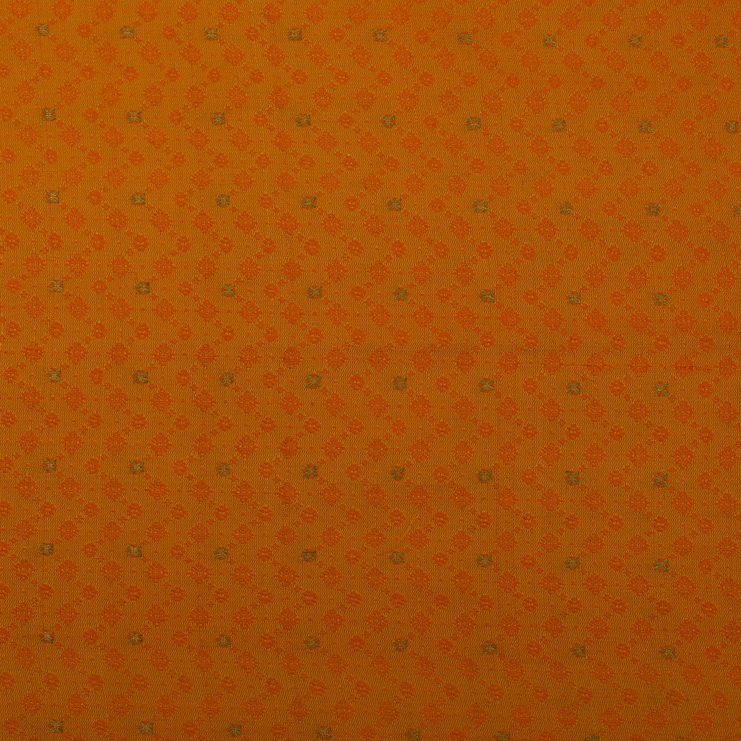 Orange Color Tanchui Brocade Fabric