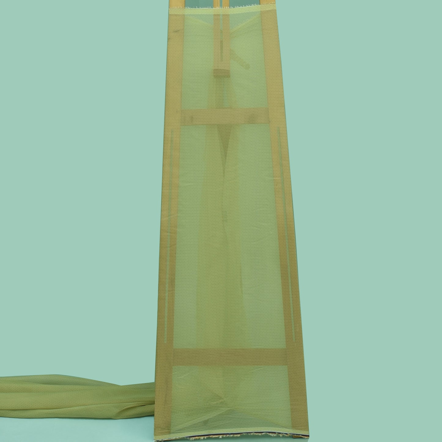 Multicolor Organza Print Fabric