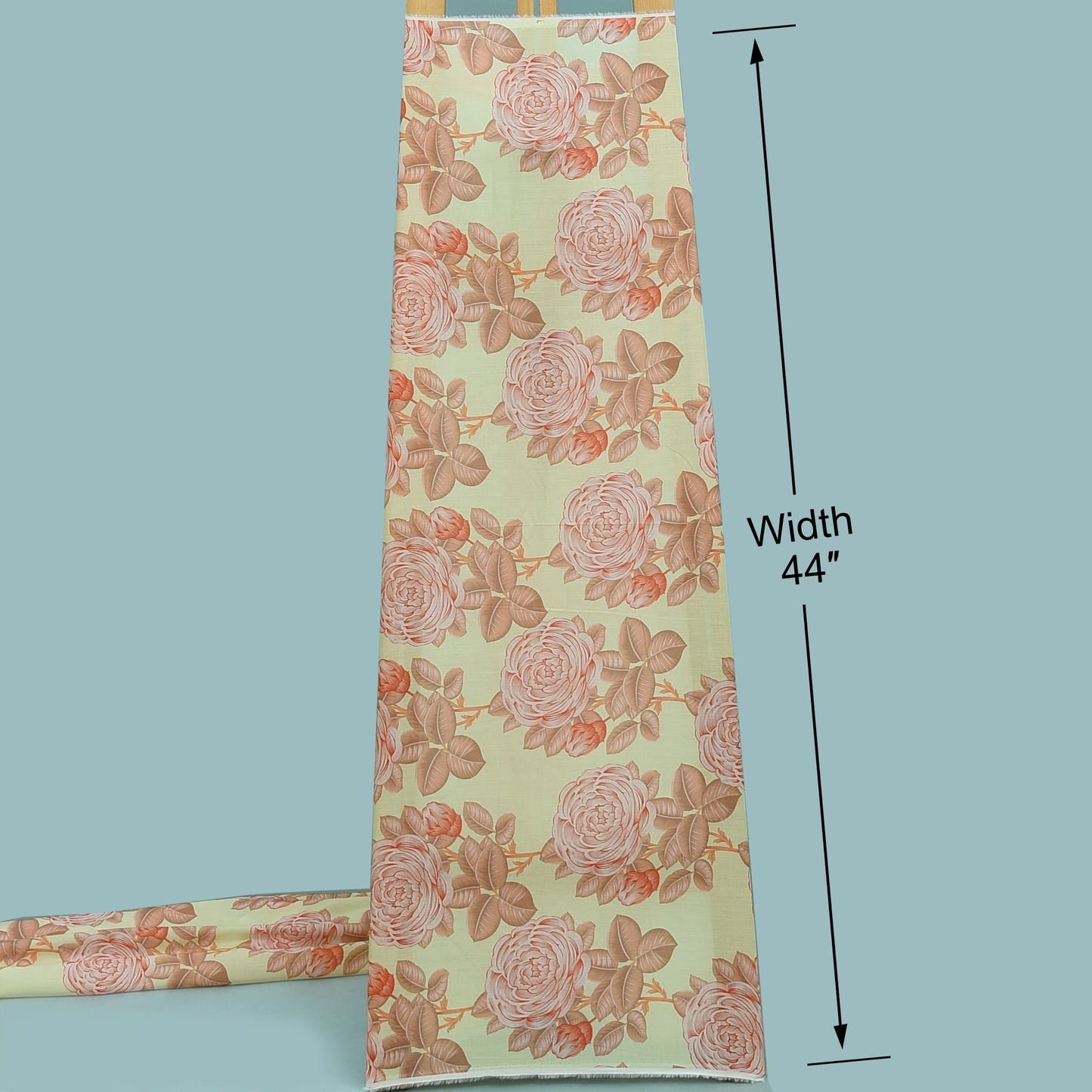 Floral Mulmul Print Fabric