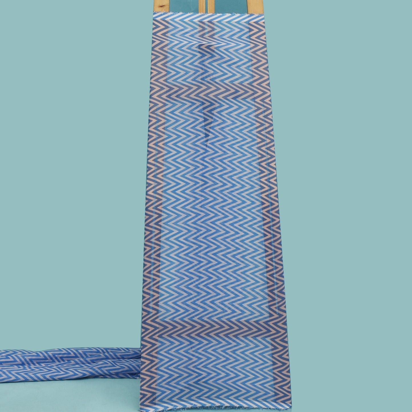 Multicolor Organza Print Fabric