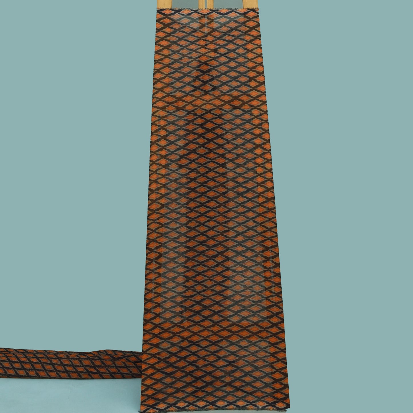 Multicolor Organza Print Fabric