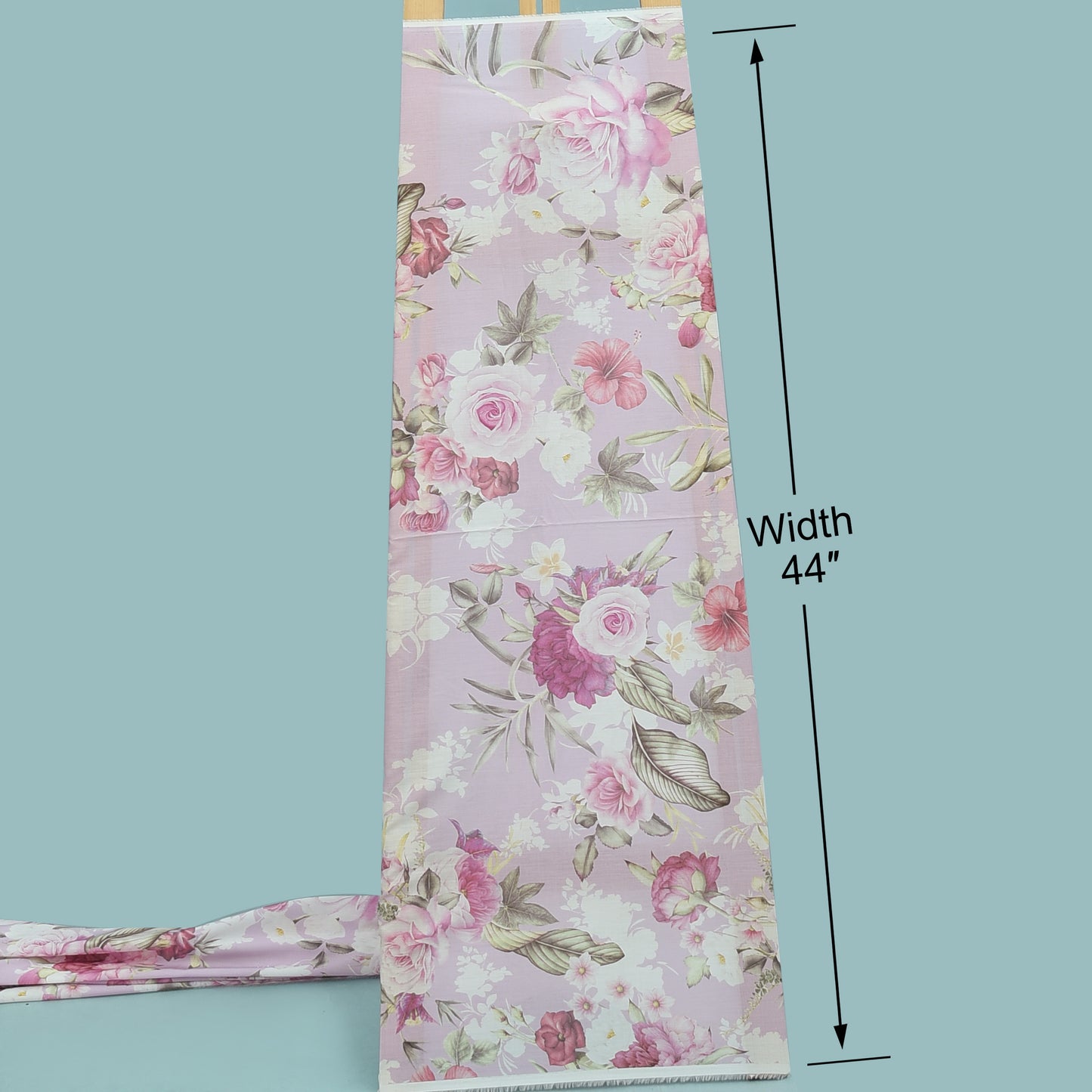 Floral Mulmul Print Fabric