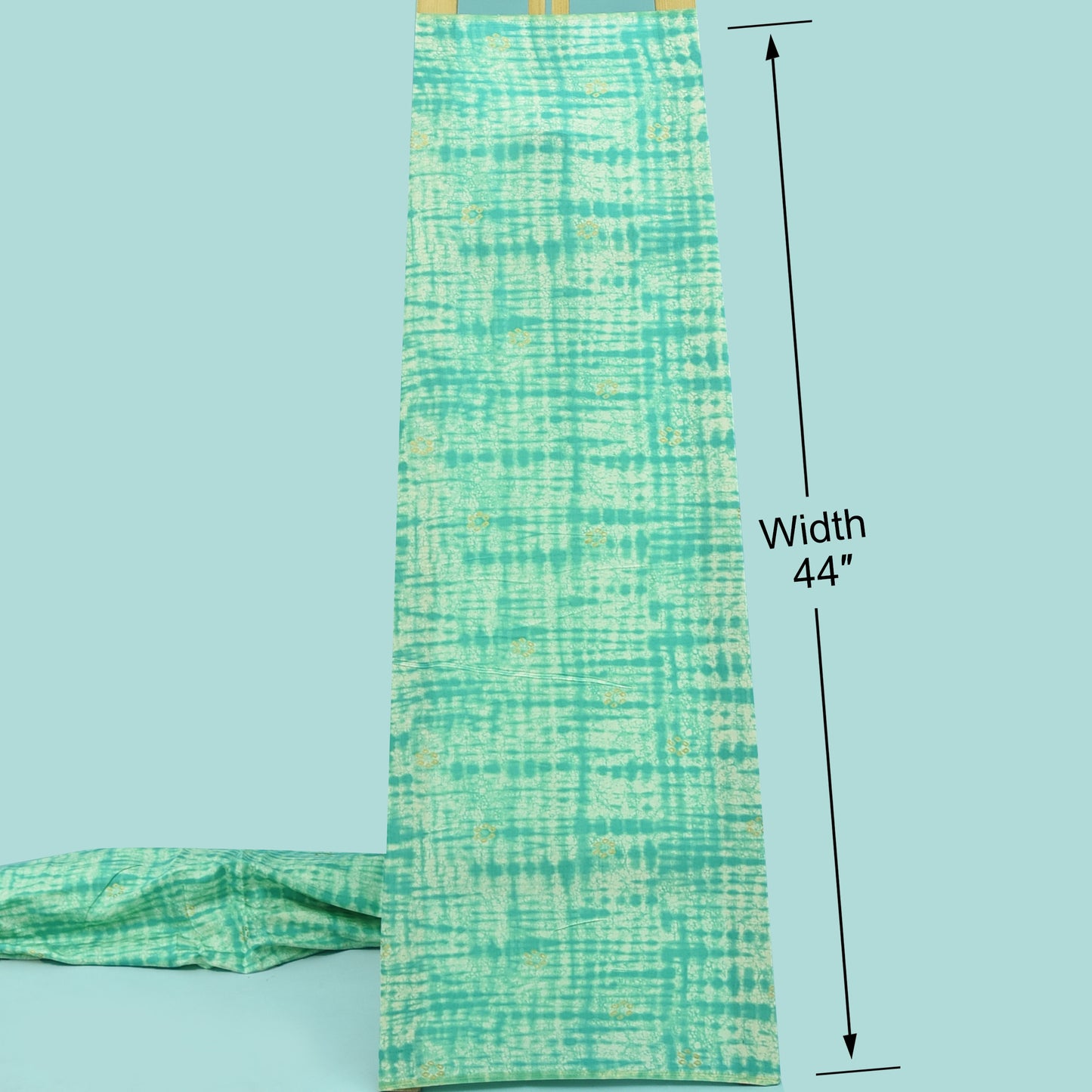 Chanderi Foil Print Fabric