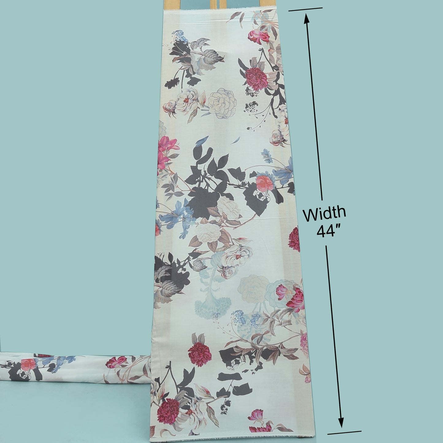 Floral Mulmul Print Fabric