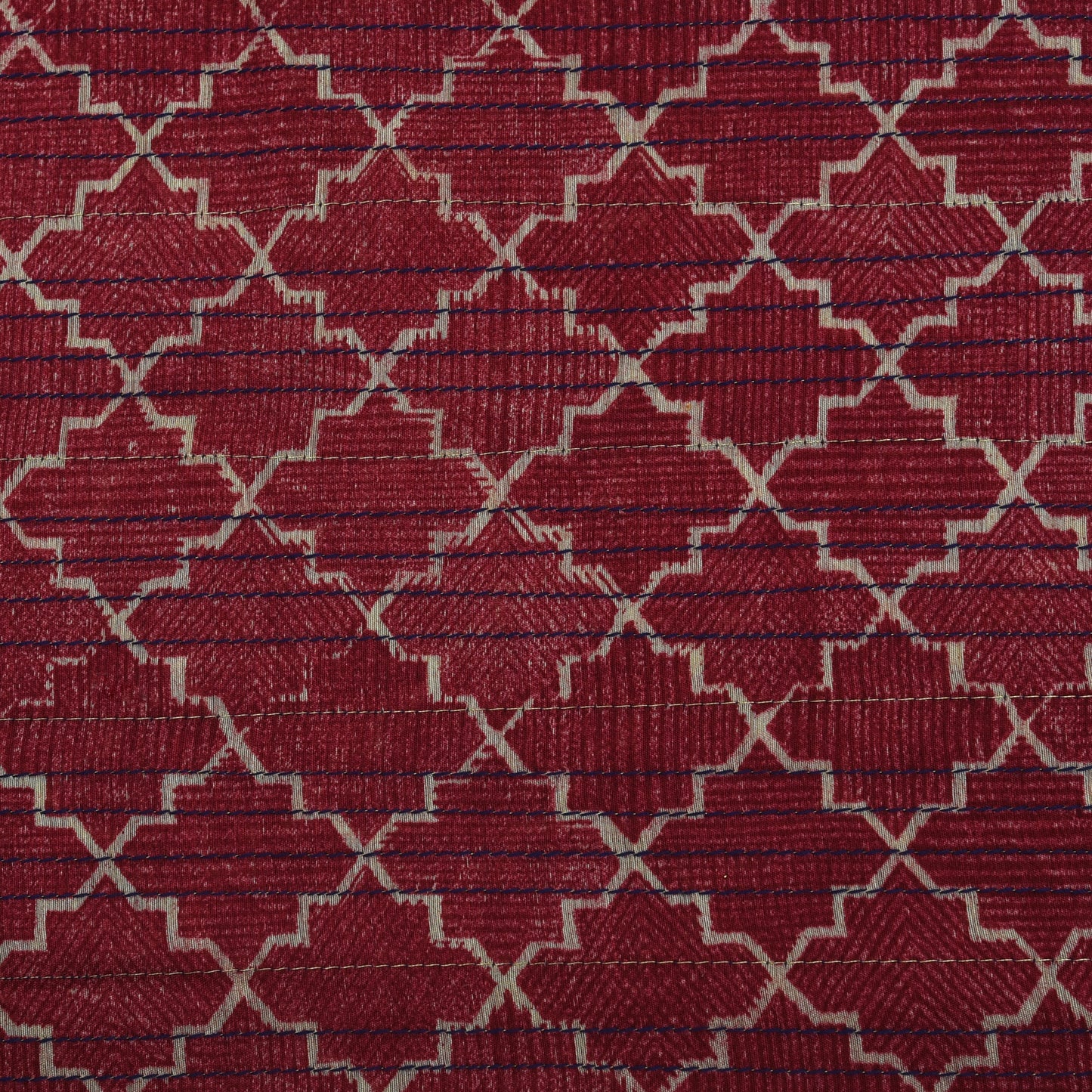 Maroon Color Steachline Handloom Fabric