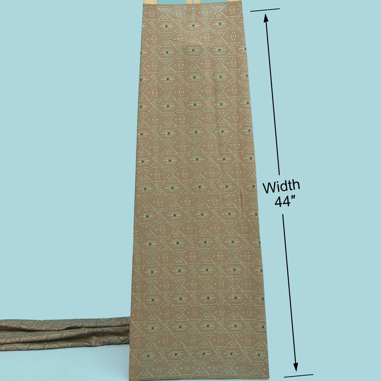 Chanderi Foil Print Fabric