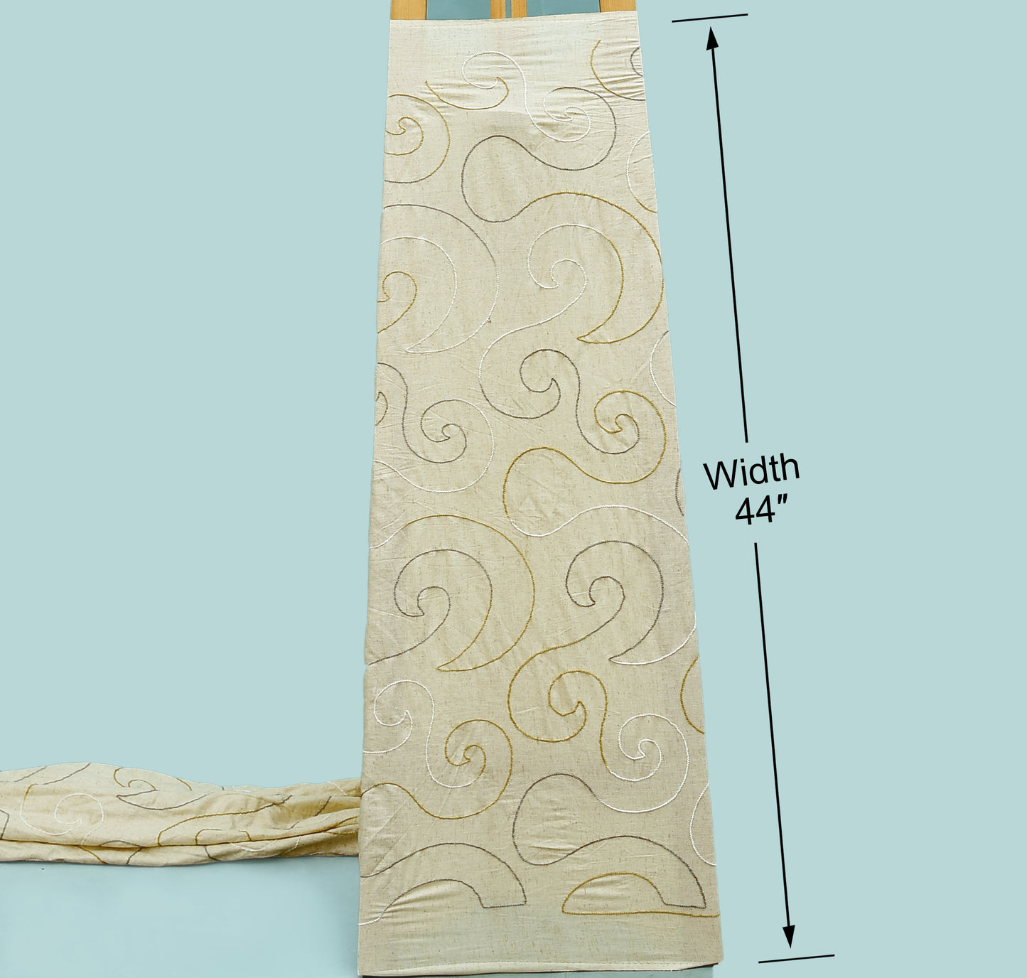 Off White Color Organic Cotton Fabric