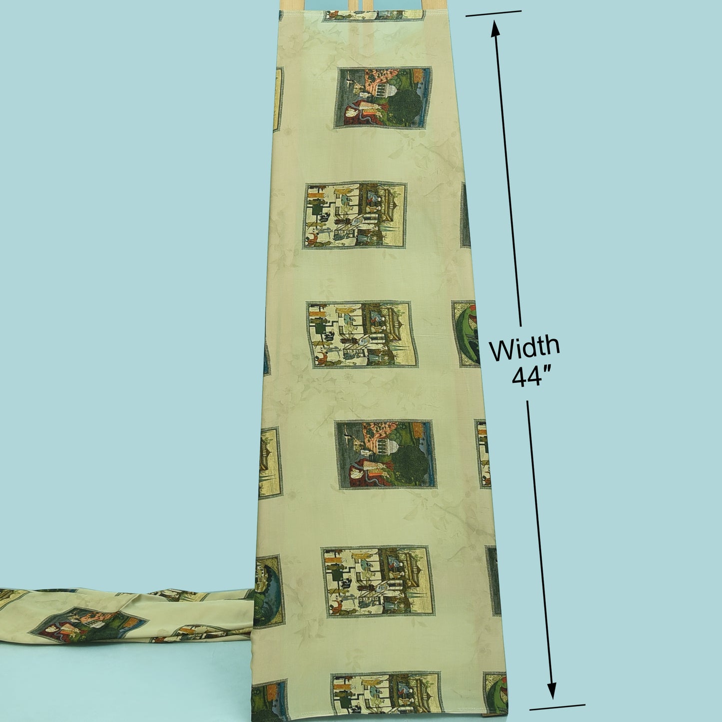 Multicolor Modal Satin Hydra Print Fabric