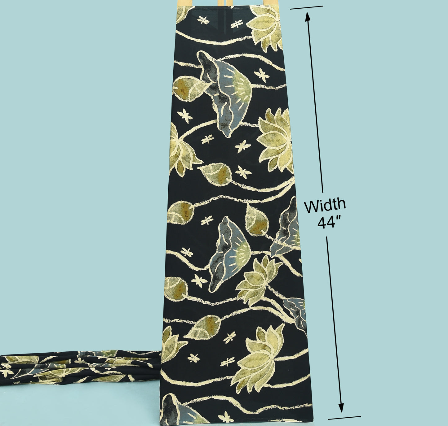 Multicolor Modal Satin Hydra Print Fabric