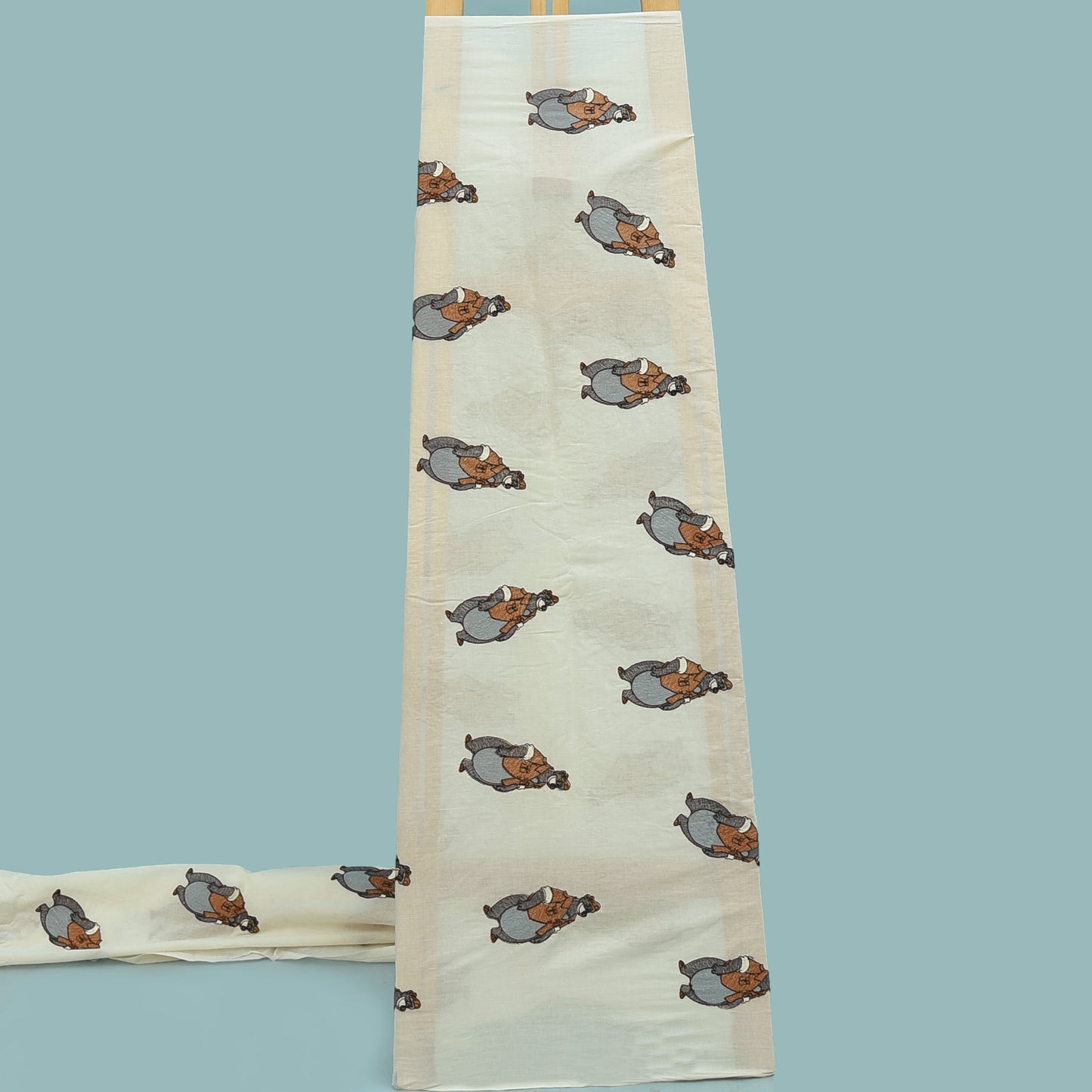 Kora Cotton Disney Embroidery Fabric