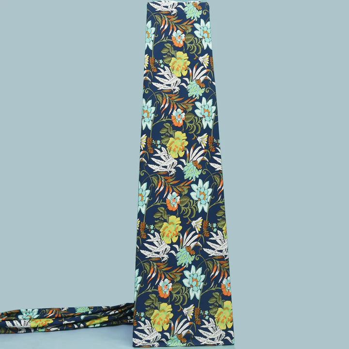 Multicolor Digital Denim Print Fabric (Cut Pieces 2Mtr)