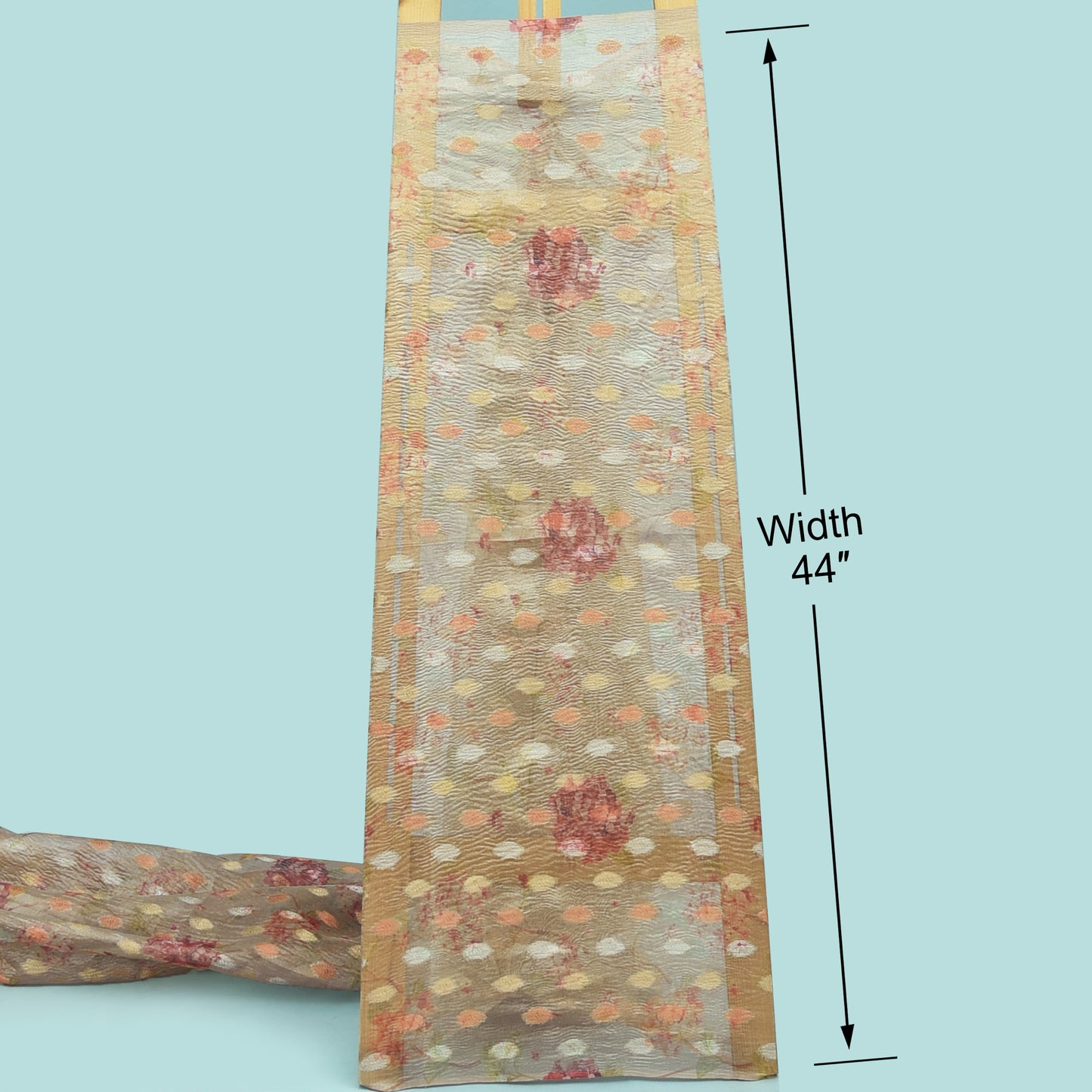 Crush Tissue Print Fabric