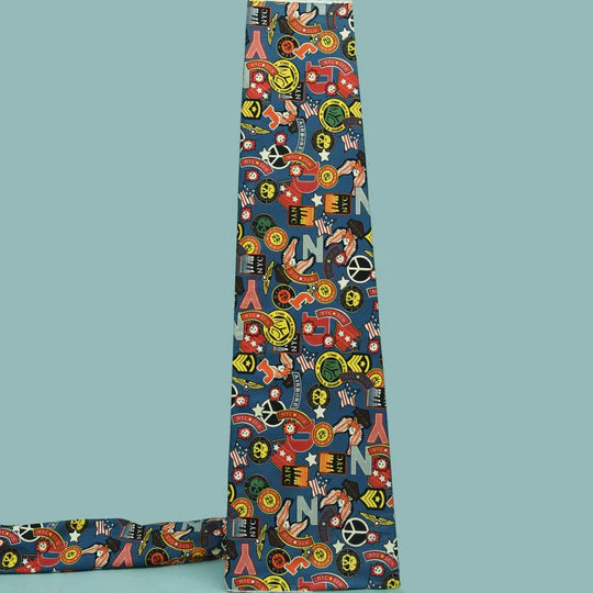 Multicolor Digital Denim Print Fabric (Cut Pieces 2Mtr)