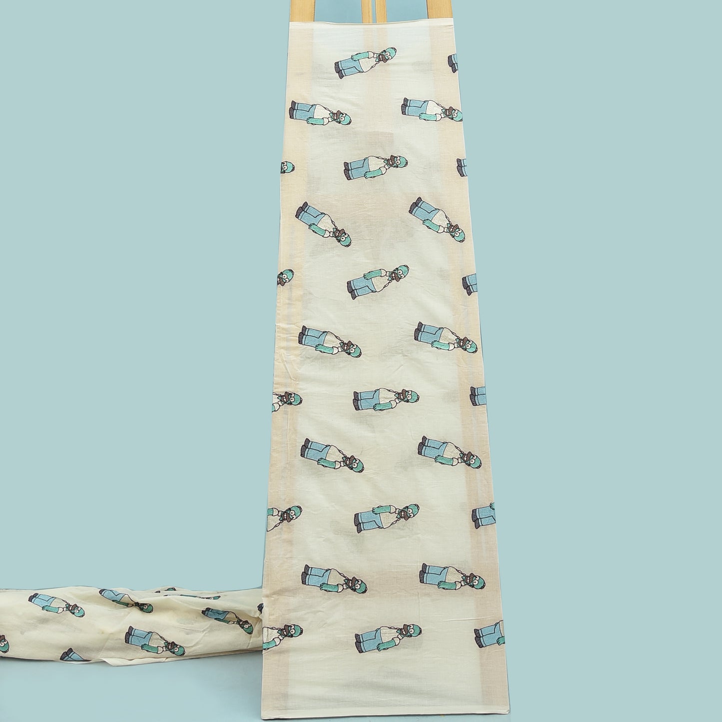 Kora Cotton Disney Embroidery Fabric