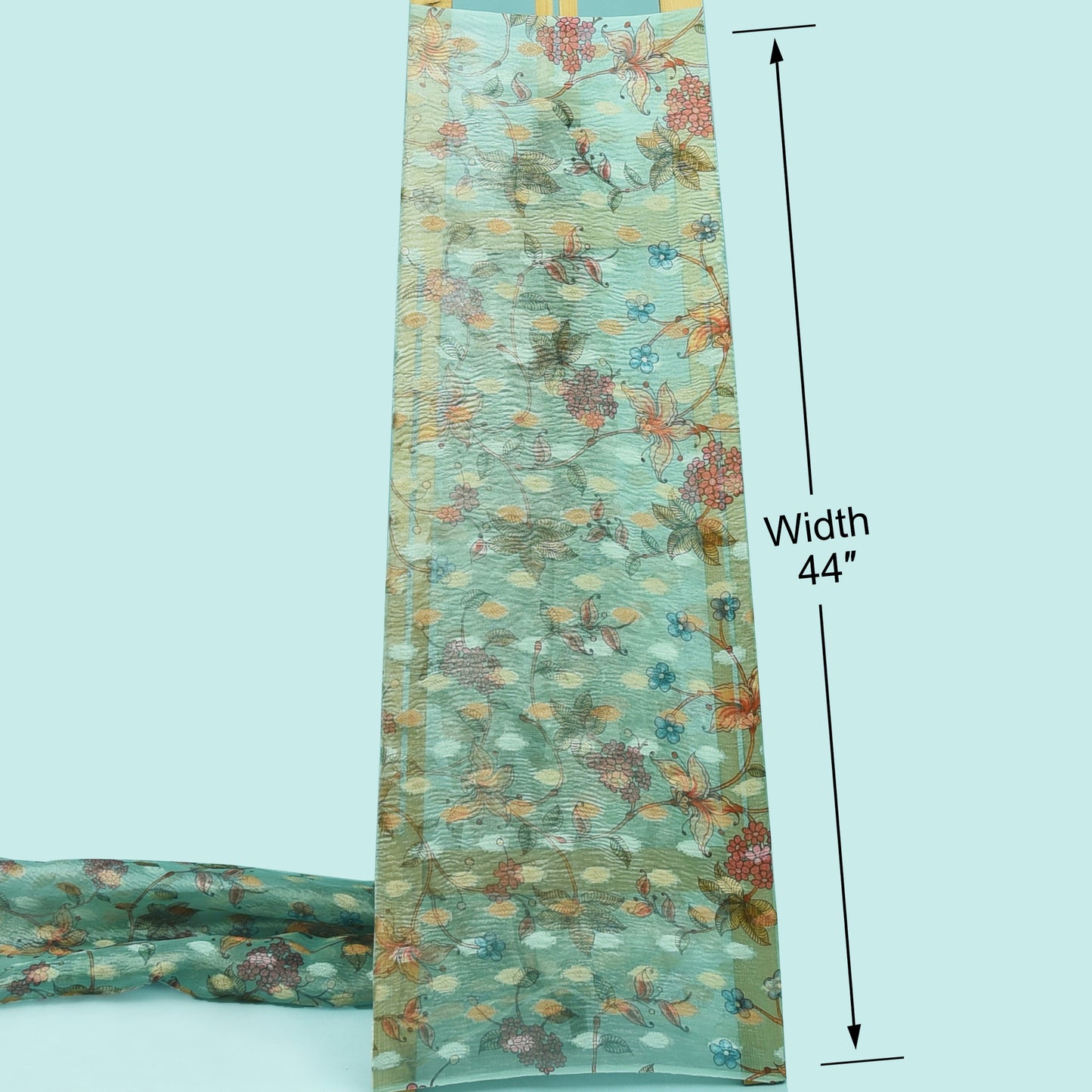 Crush Tissue Print Fabric