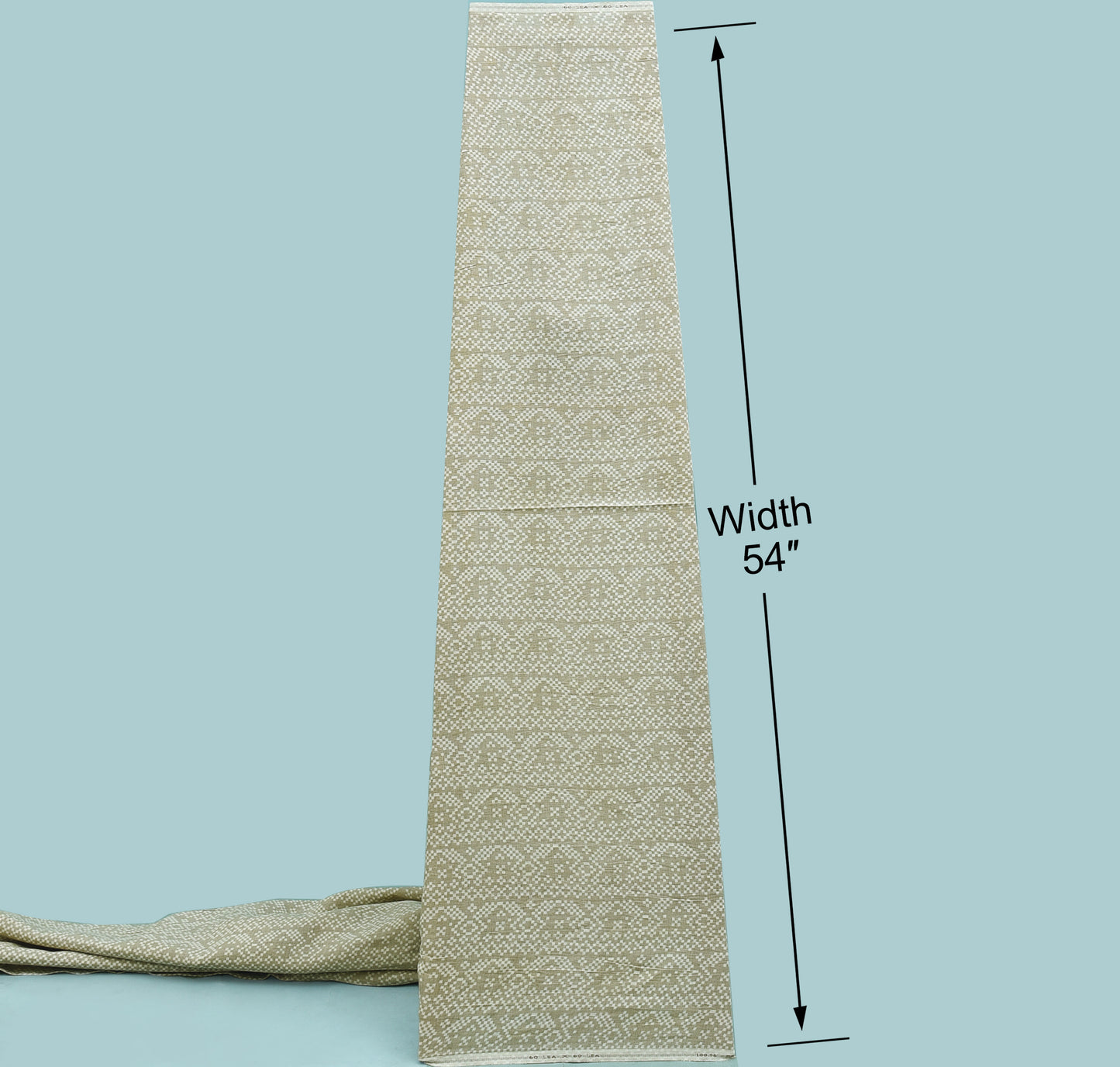 Pure Linen Print Men's Shirting Fabric