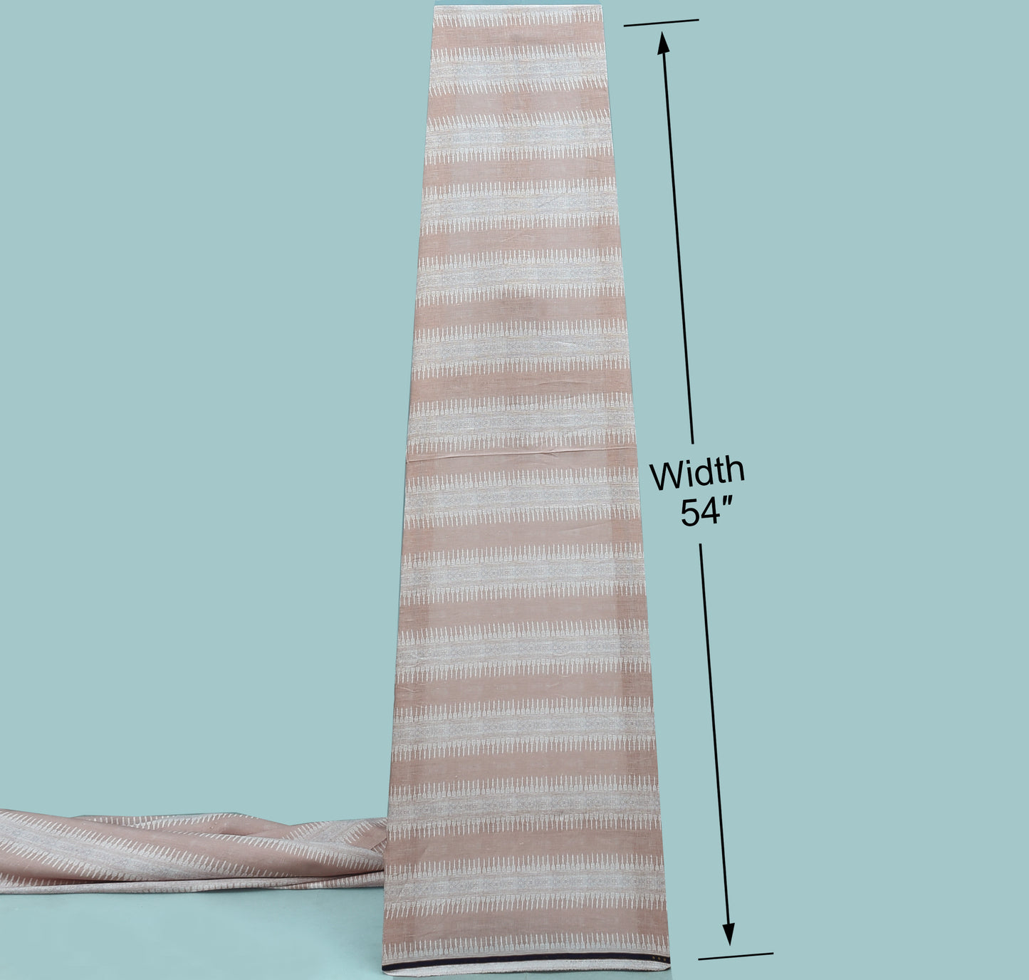 Pure Linen Print Men's Shirting Fabric