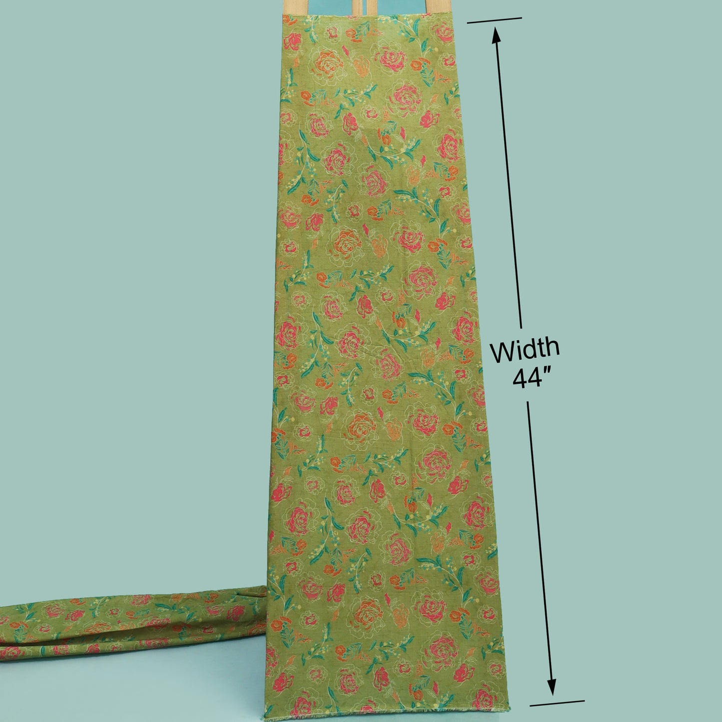 Floral Digital Cotton Print Fabric