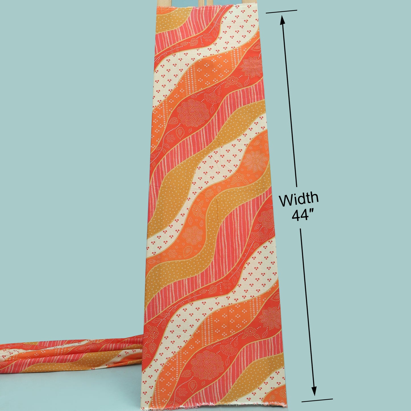 Multicolor Digital Cotton Print Fabric