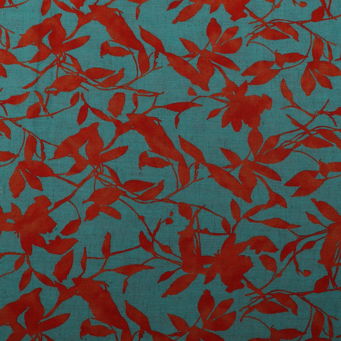 Colored Linen Print Fabric