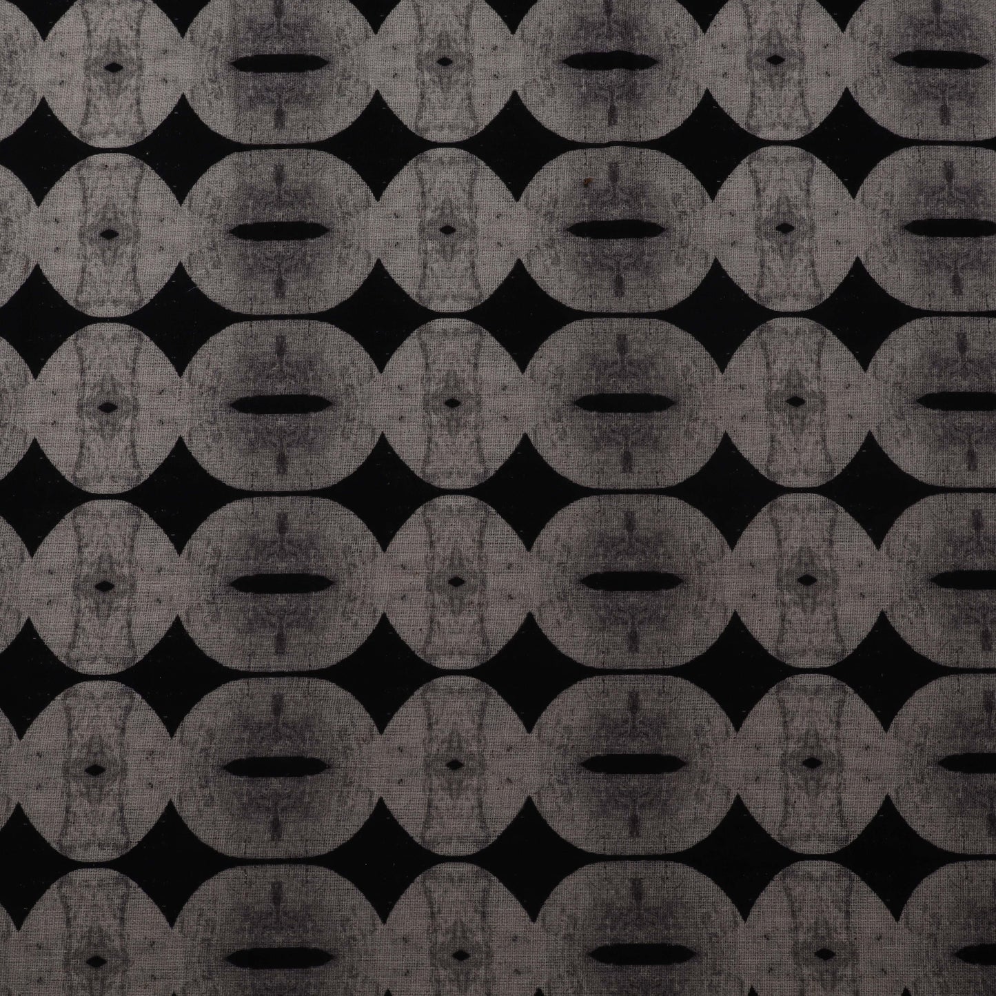 Colored Linen Print Fabric