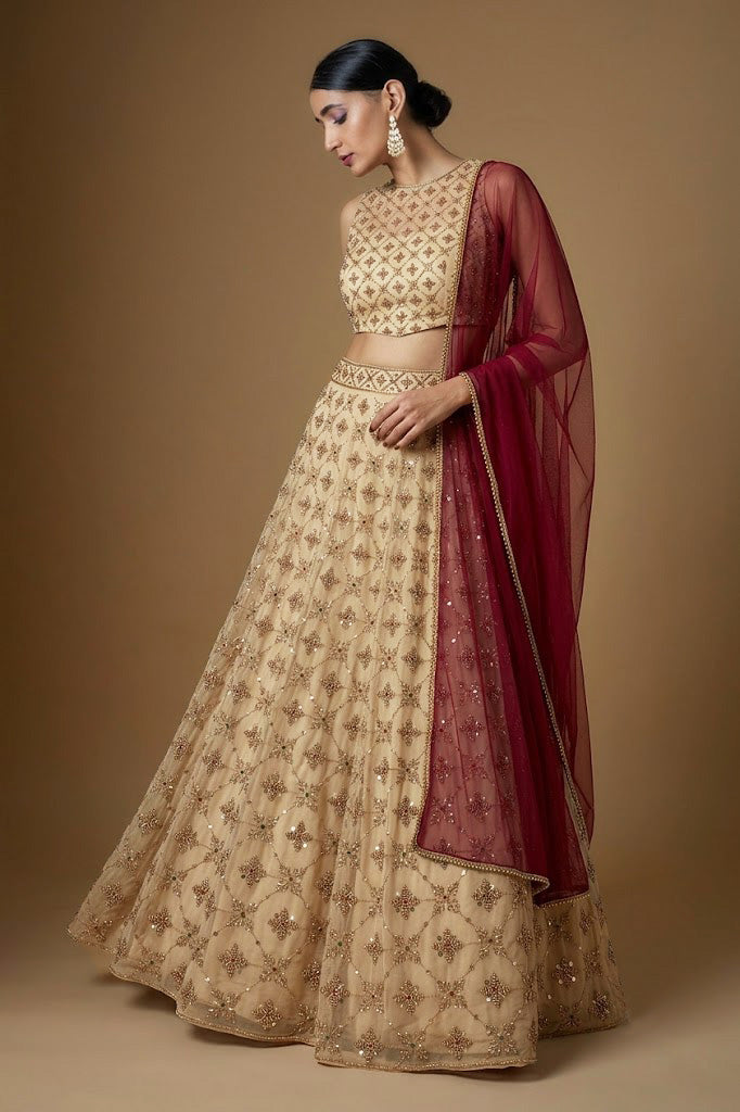 Tissue Embroidery Fabric