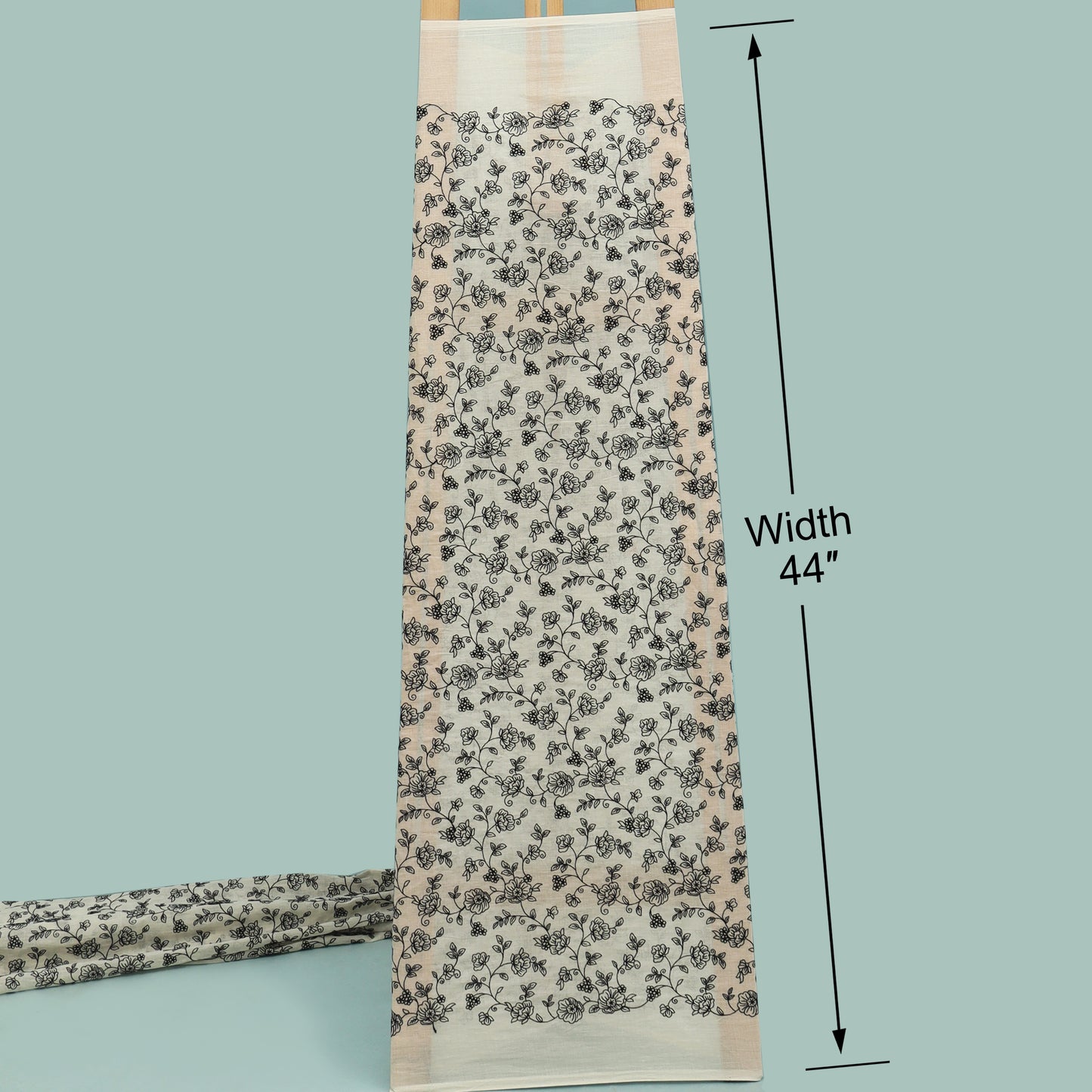 Mulmul Cotton Embroidery Fabric