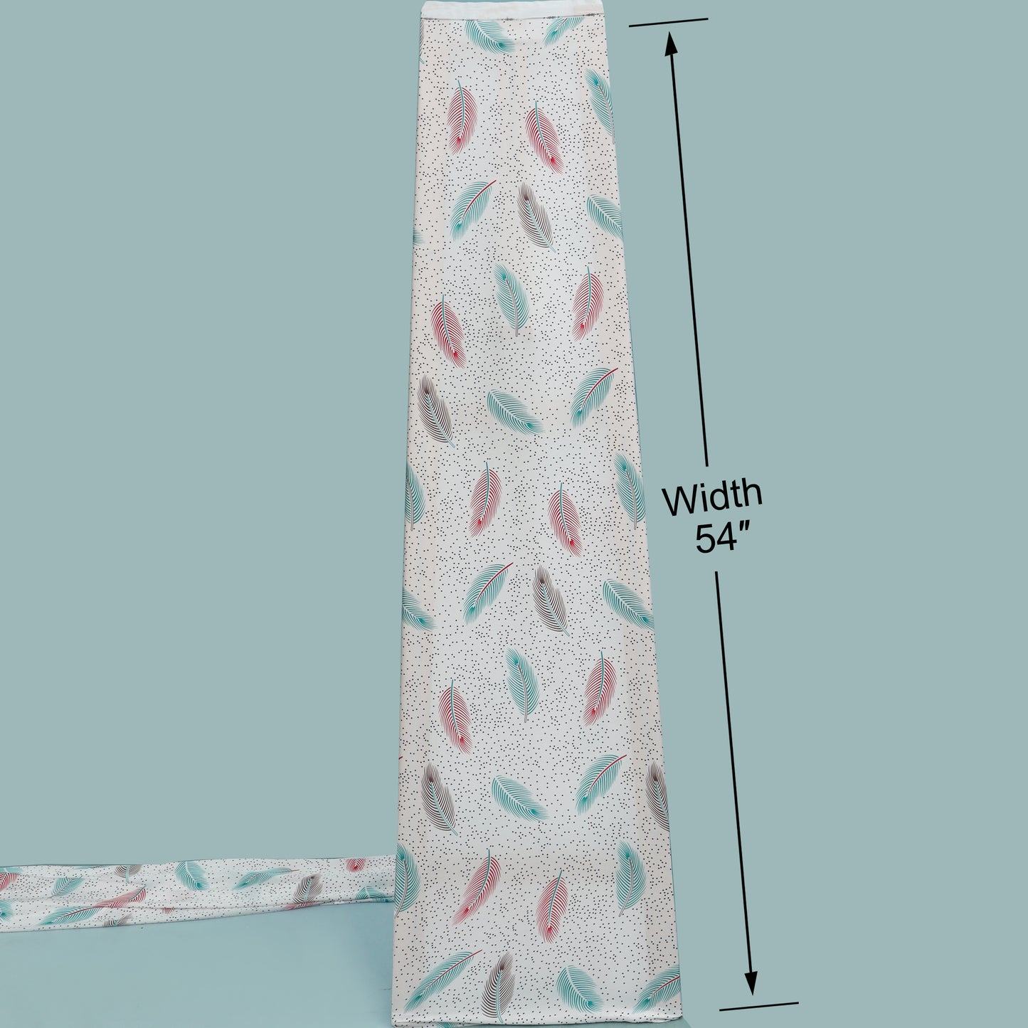 Multicolor Armani Satin Print Fabric