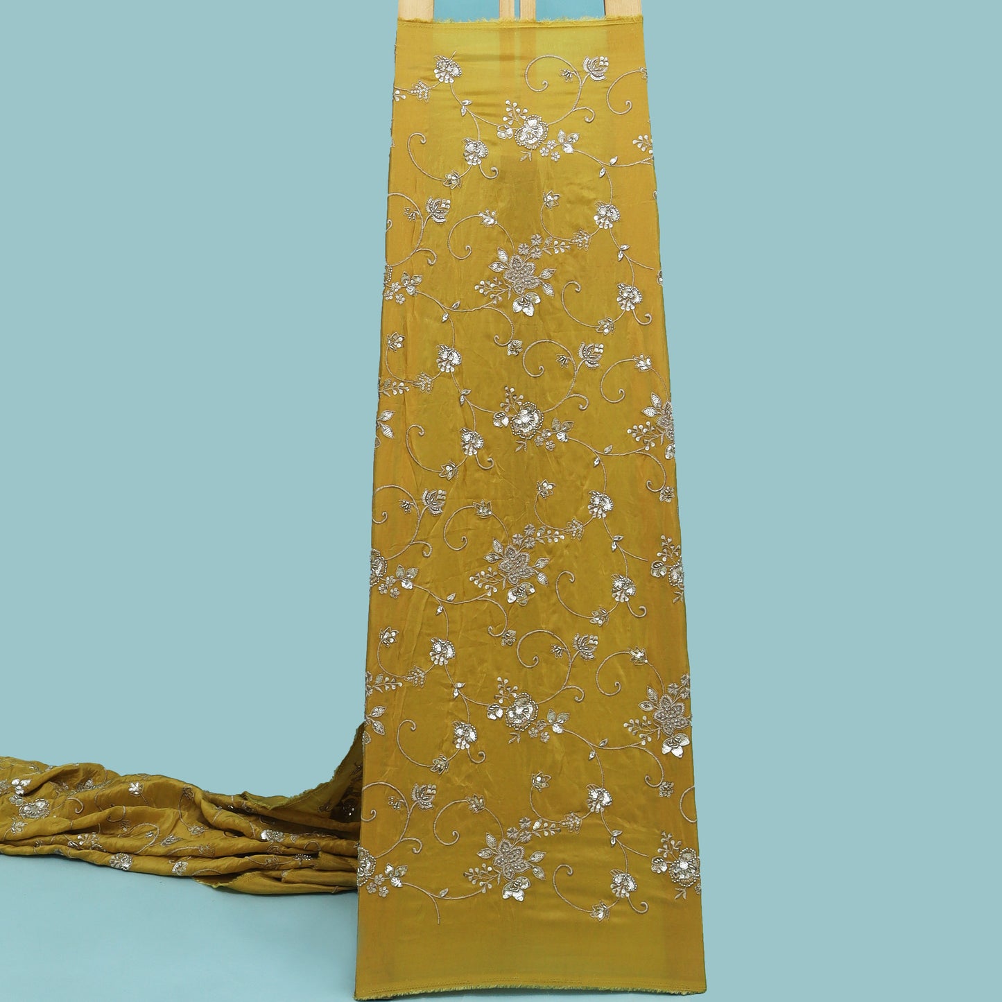 Colored Tissue Embroidery Fabric