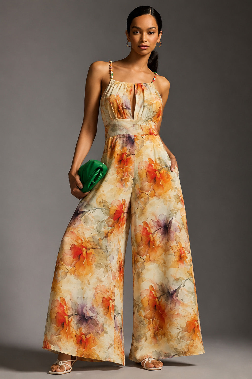 Slub Satin Print Fabric