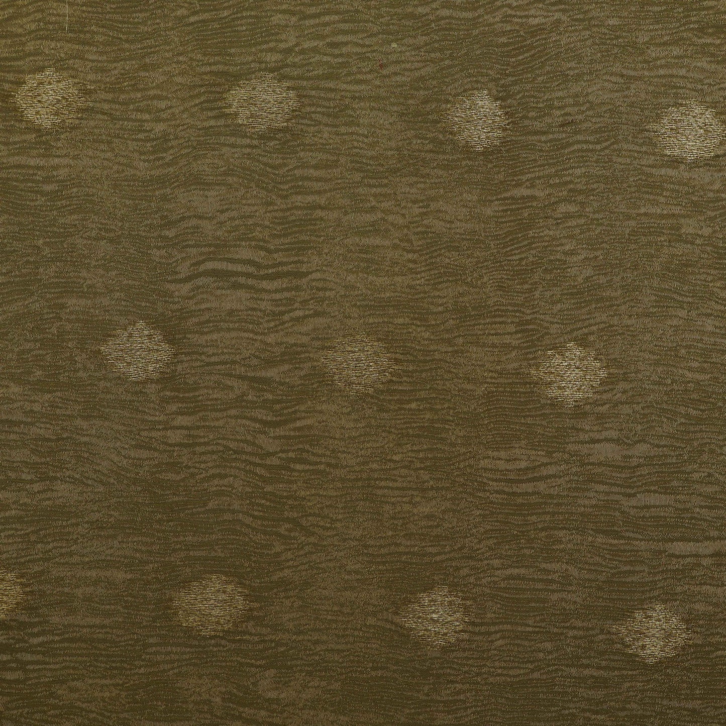 Pista Green Color Crush Tissue Booti Fabric