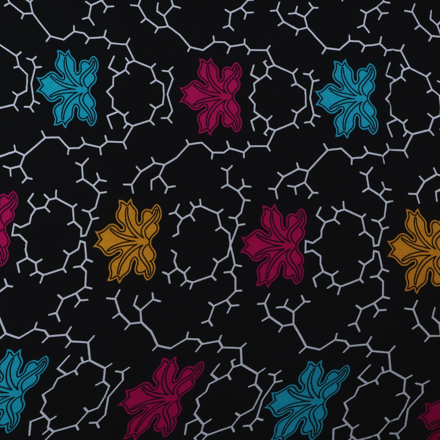 Multicolor Rayon Print Fabric