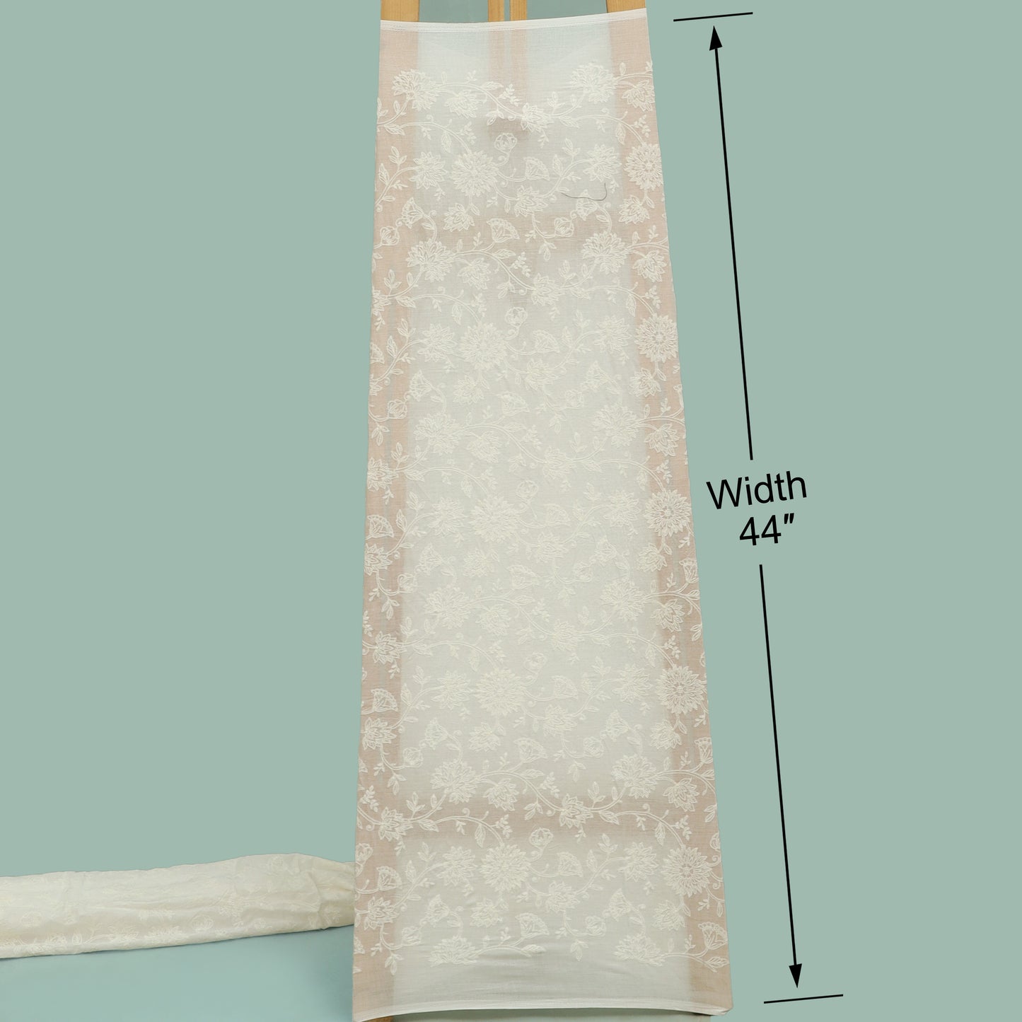 Mulmul Cotton Embroidery Fabric