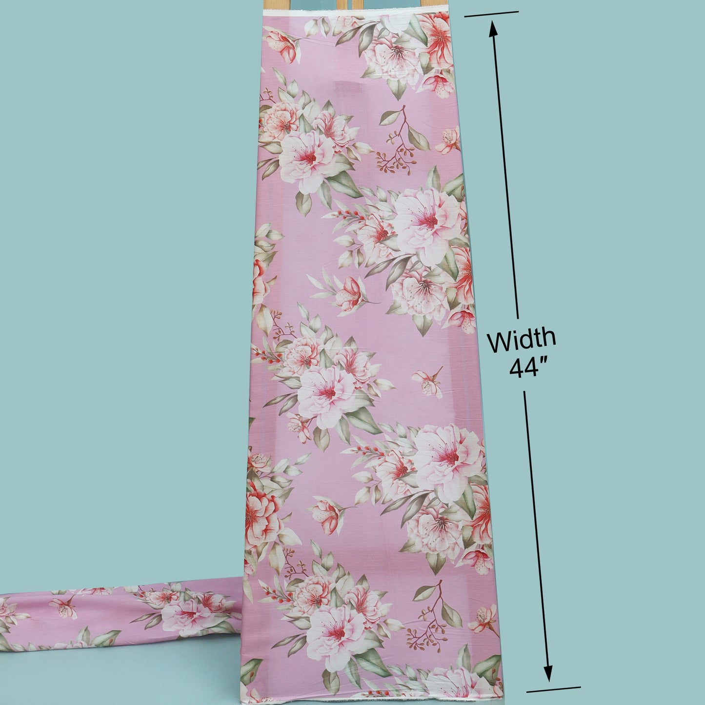 Floral Mulmul Print Fabric