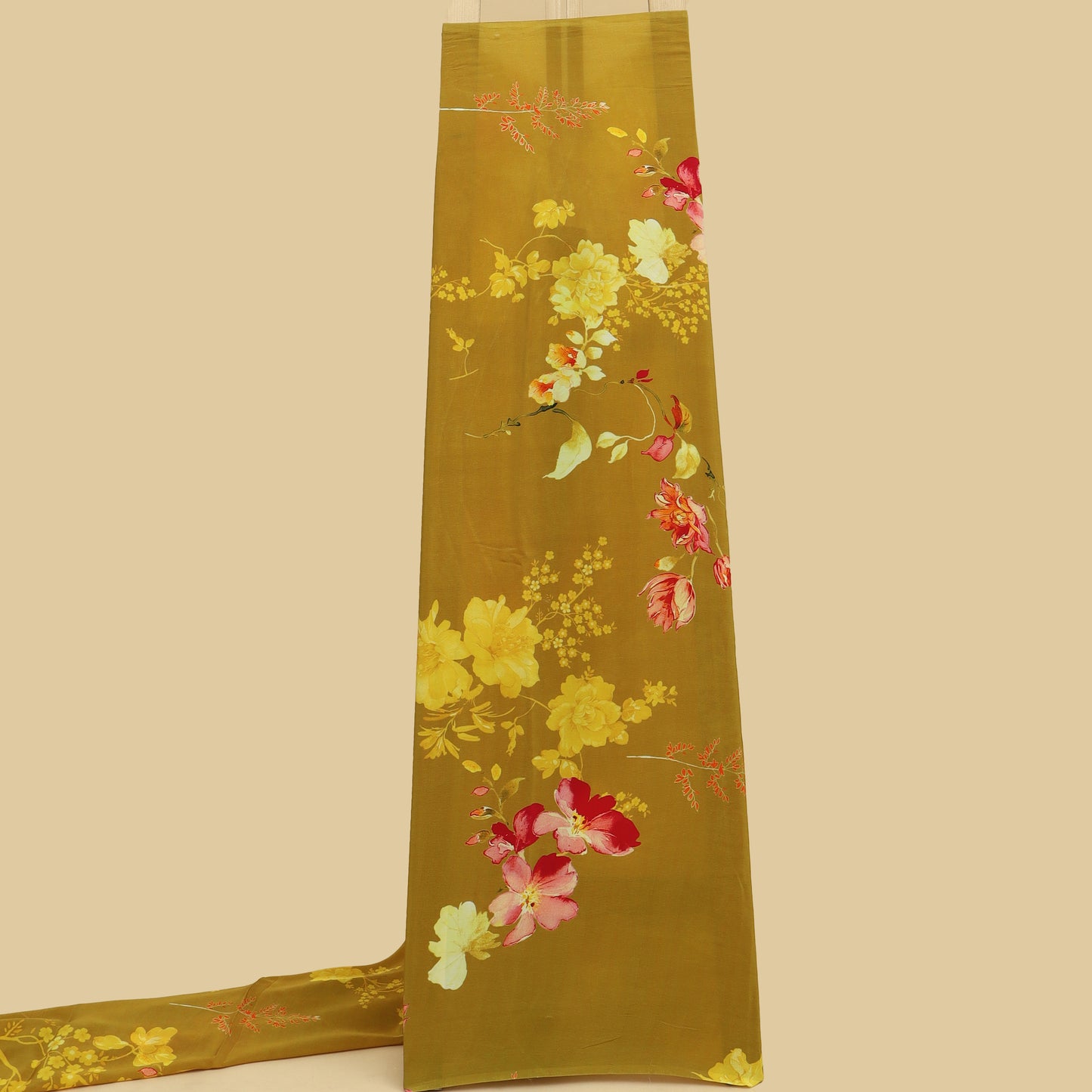 Multicolor Crepe Print Fabric