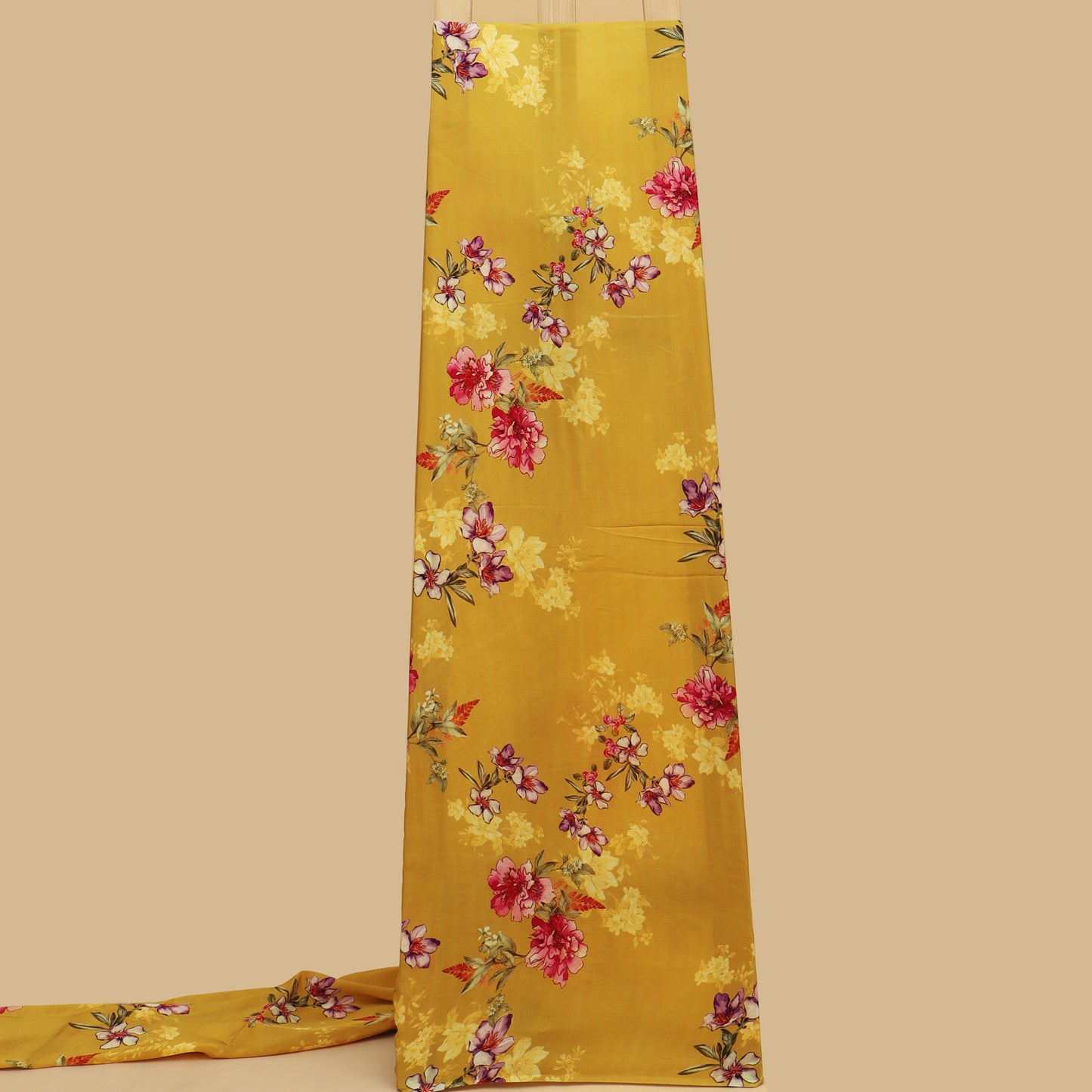 Multicolor Crepe Print Fabric