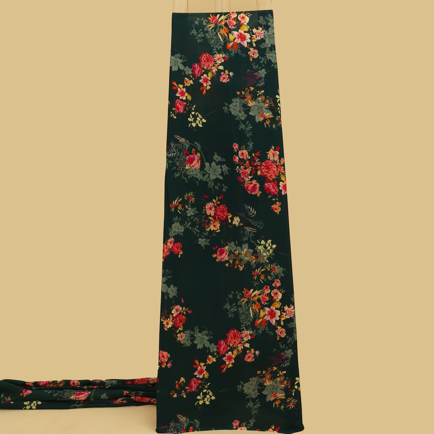 Multicolor Crepe Print Fabric