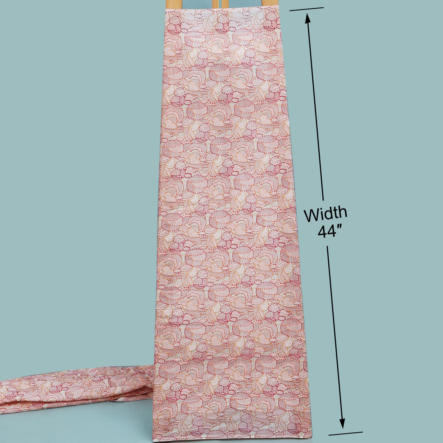 Cotton Position Print Embroidery Fabric