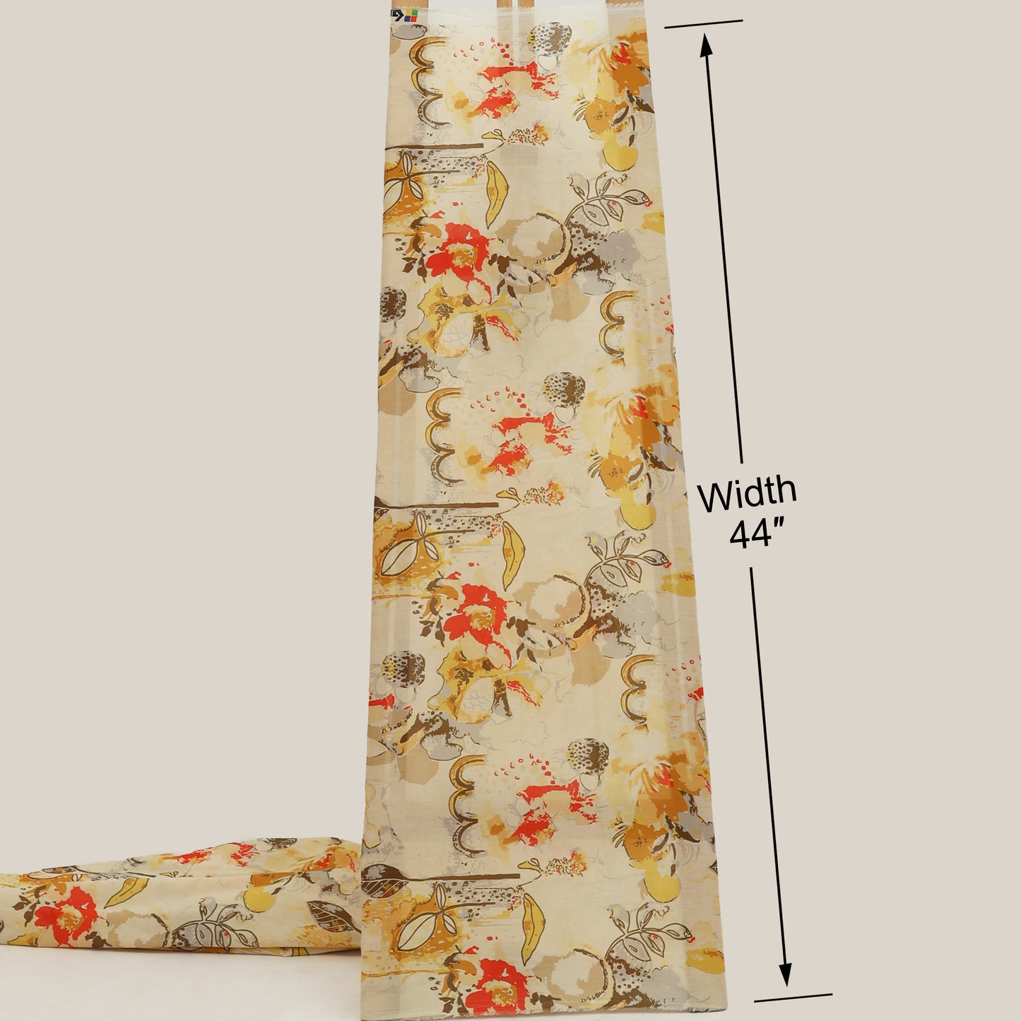 Floral Printed Cotton Fabric