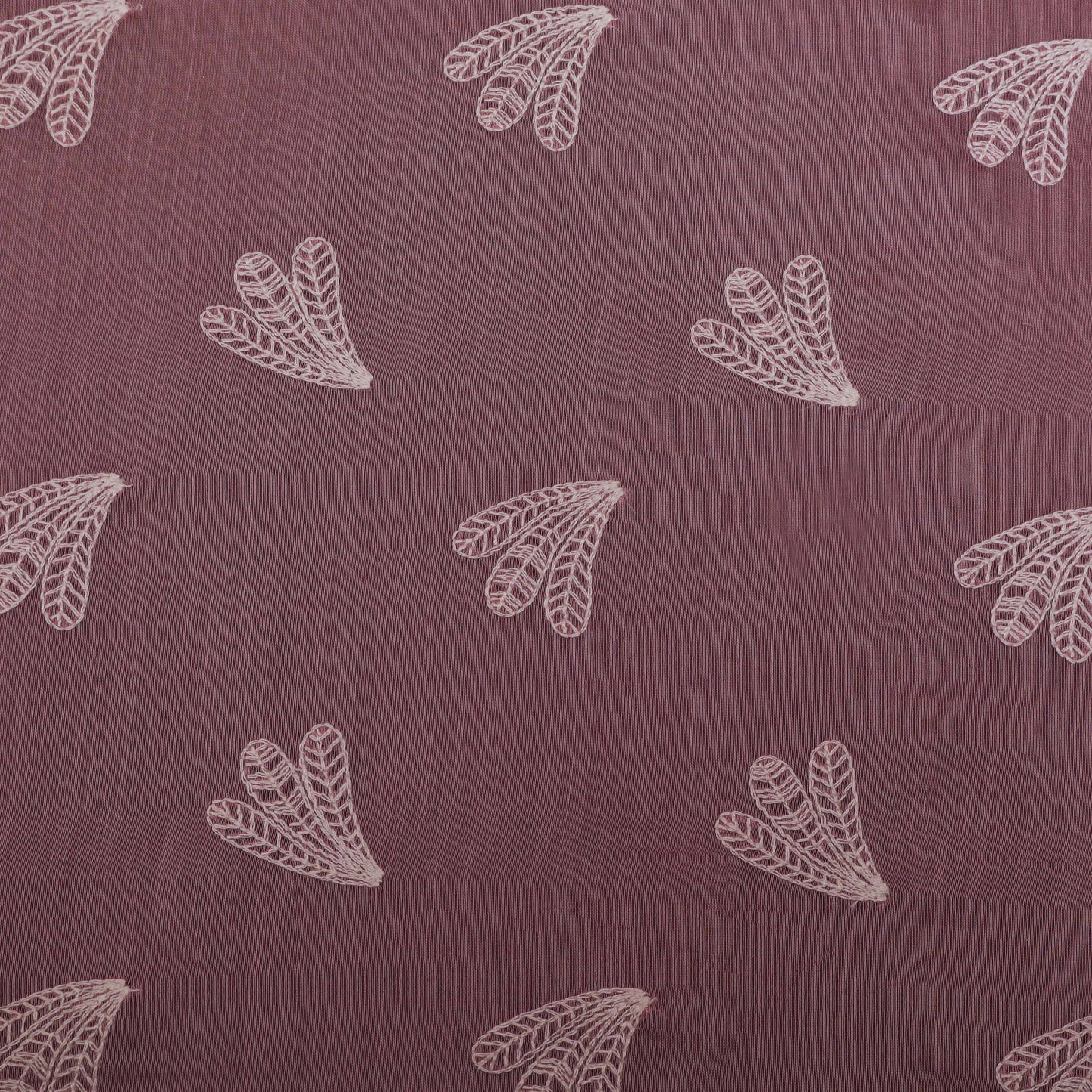 Onion Color Chanderi Booti Fabric