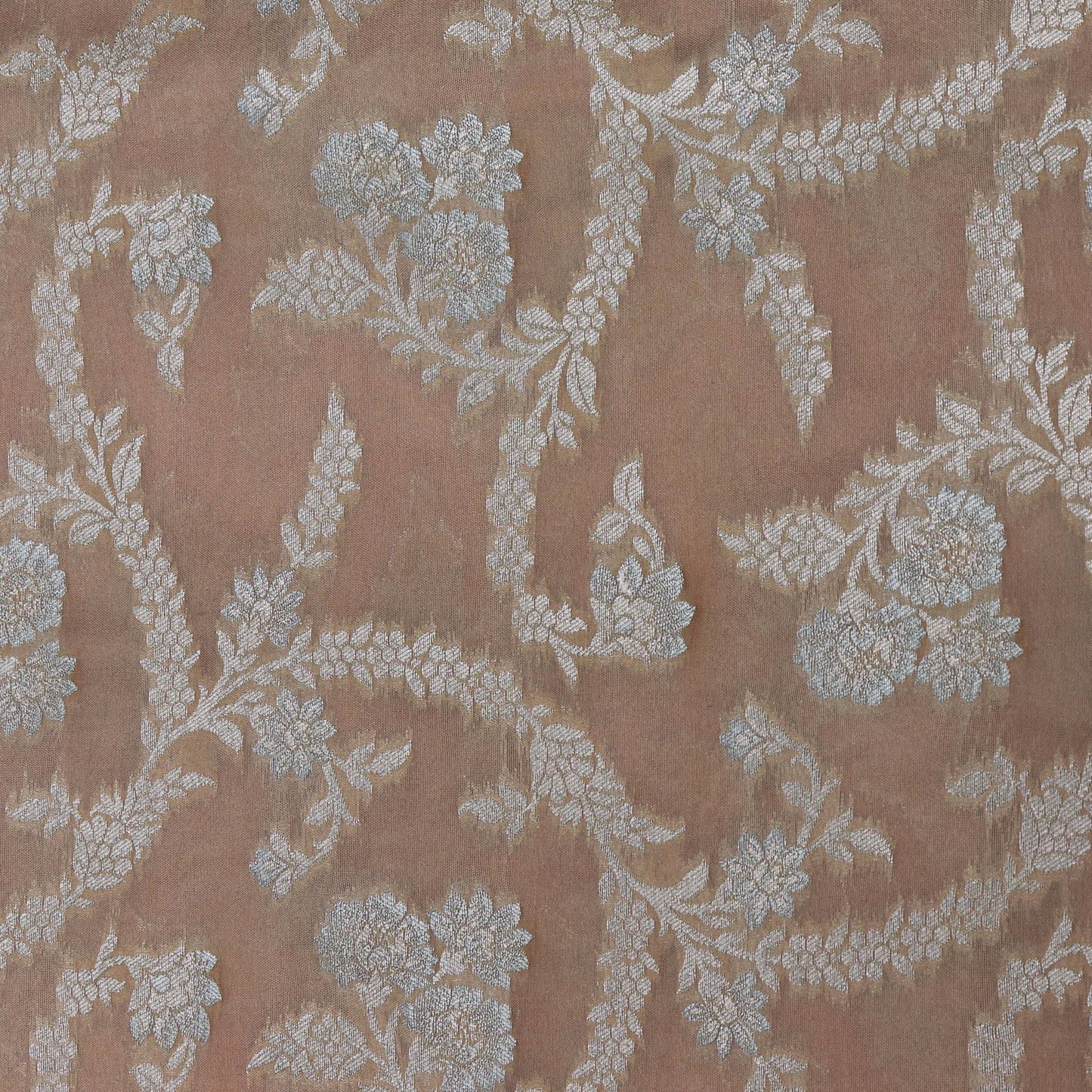 Beige Color Brocade Fabric