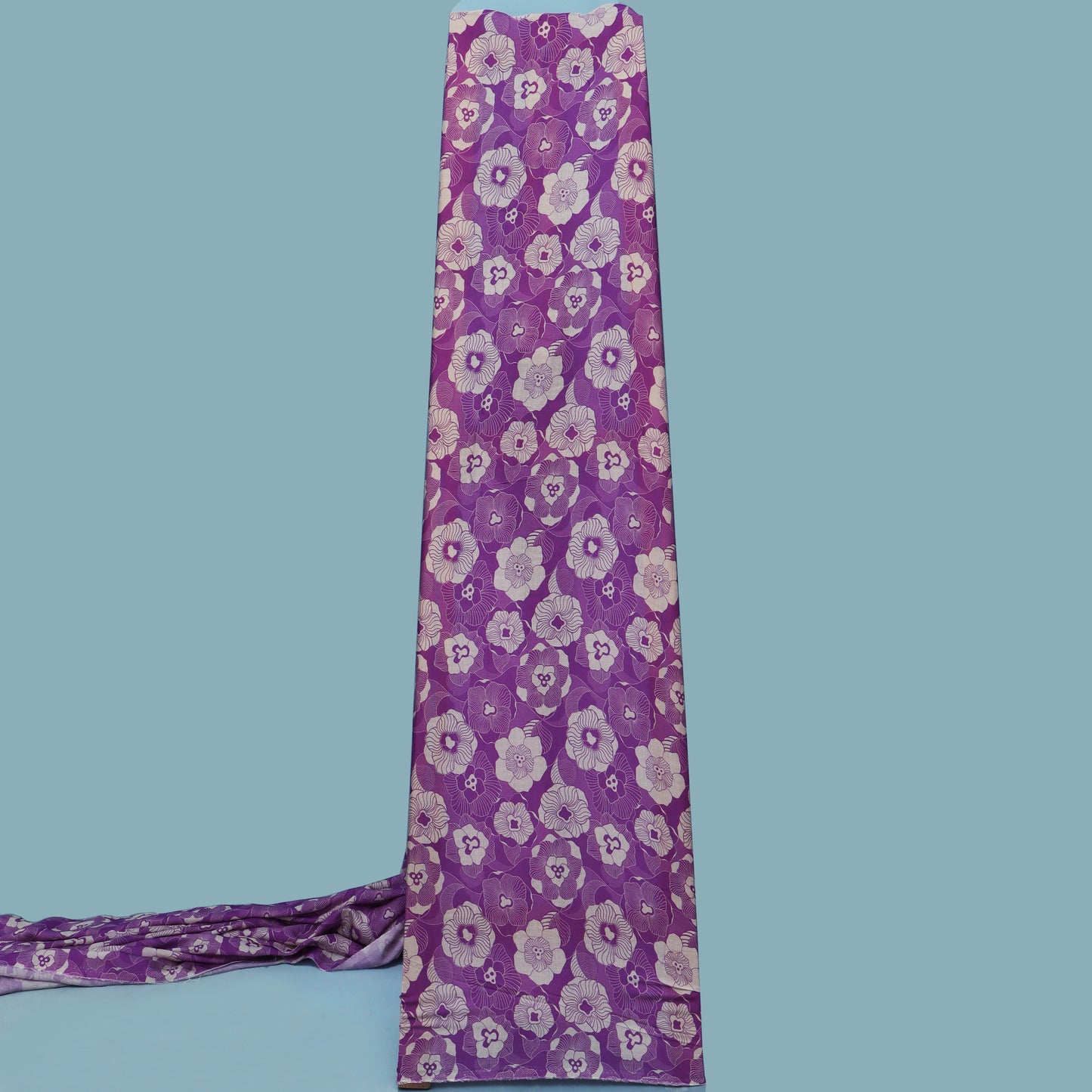 Multi-Color Muslin Print Fabric