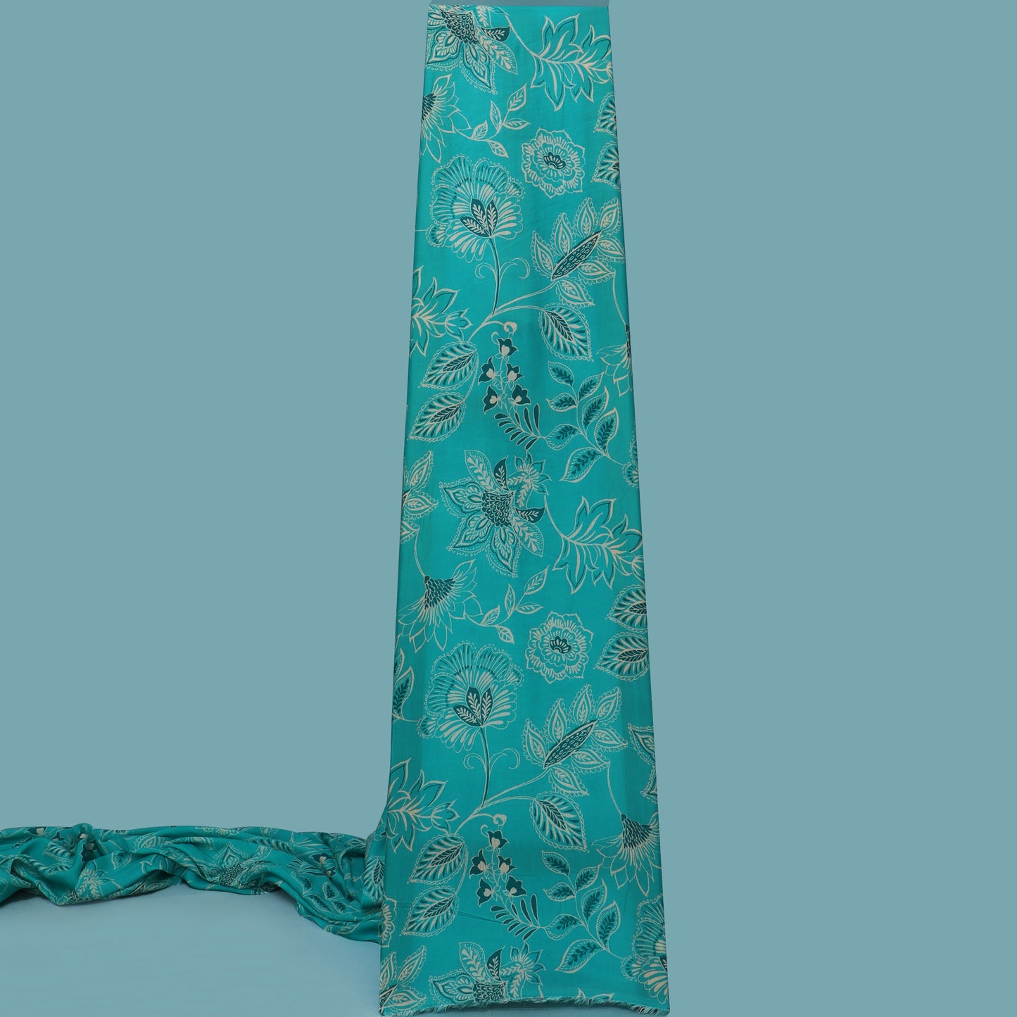 Multi-Color Muslin Print Fabric