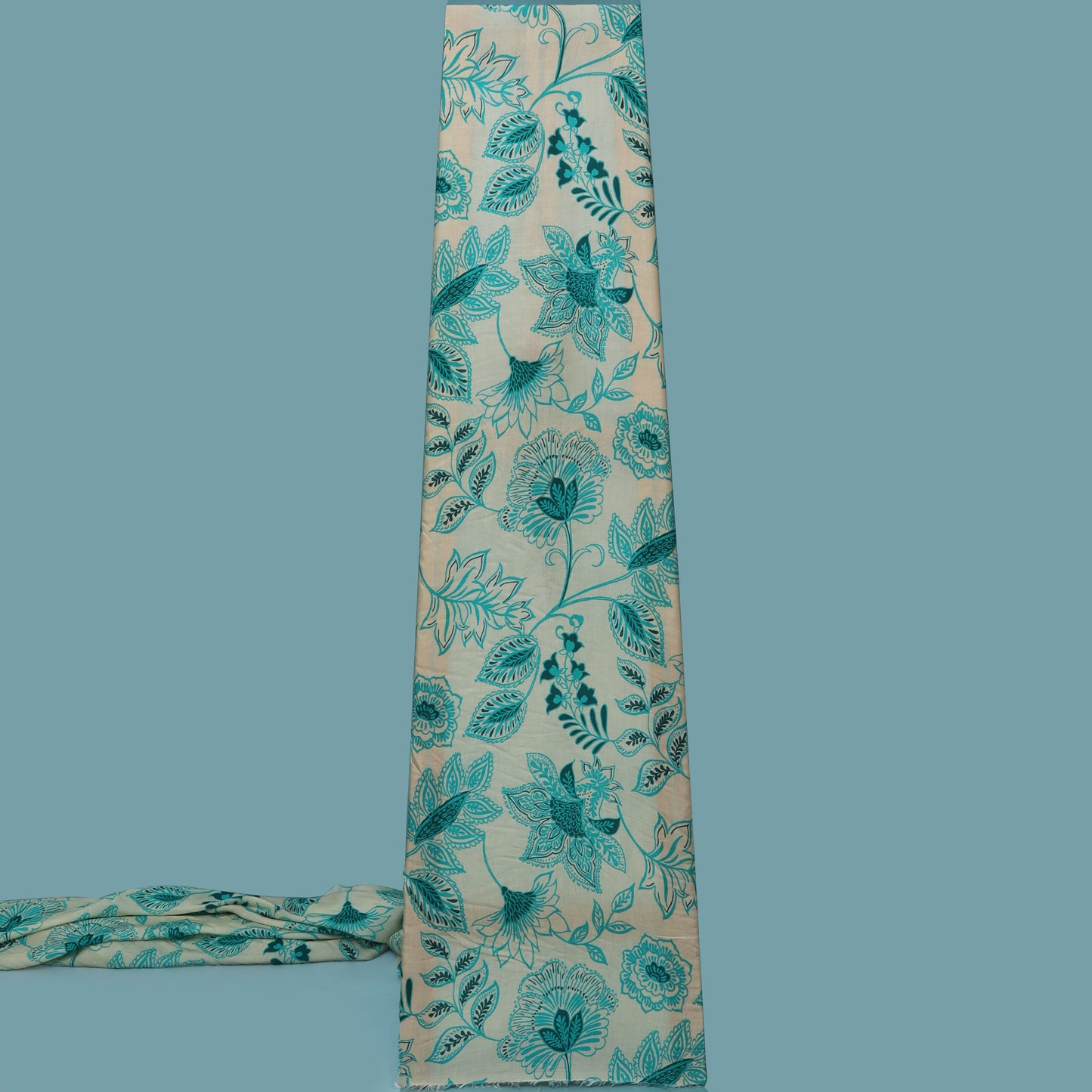 Multi-Color Muslin Print Fabric