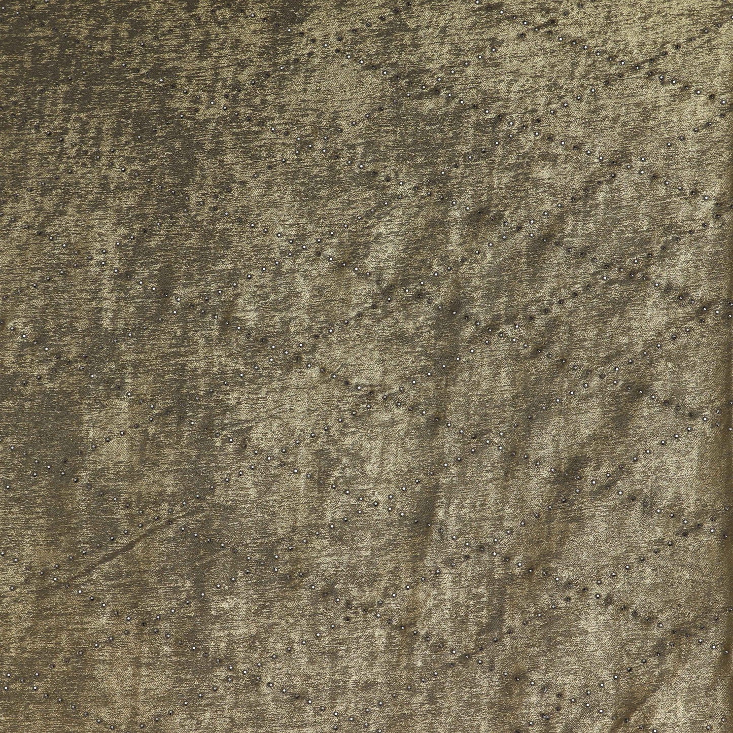 Gold Color Georgette Foil Mukaish Fabric