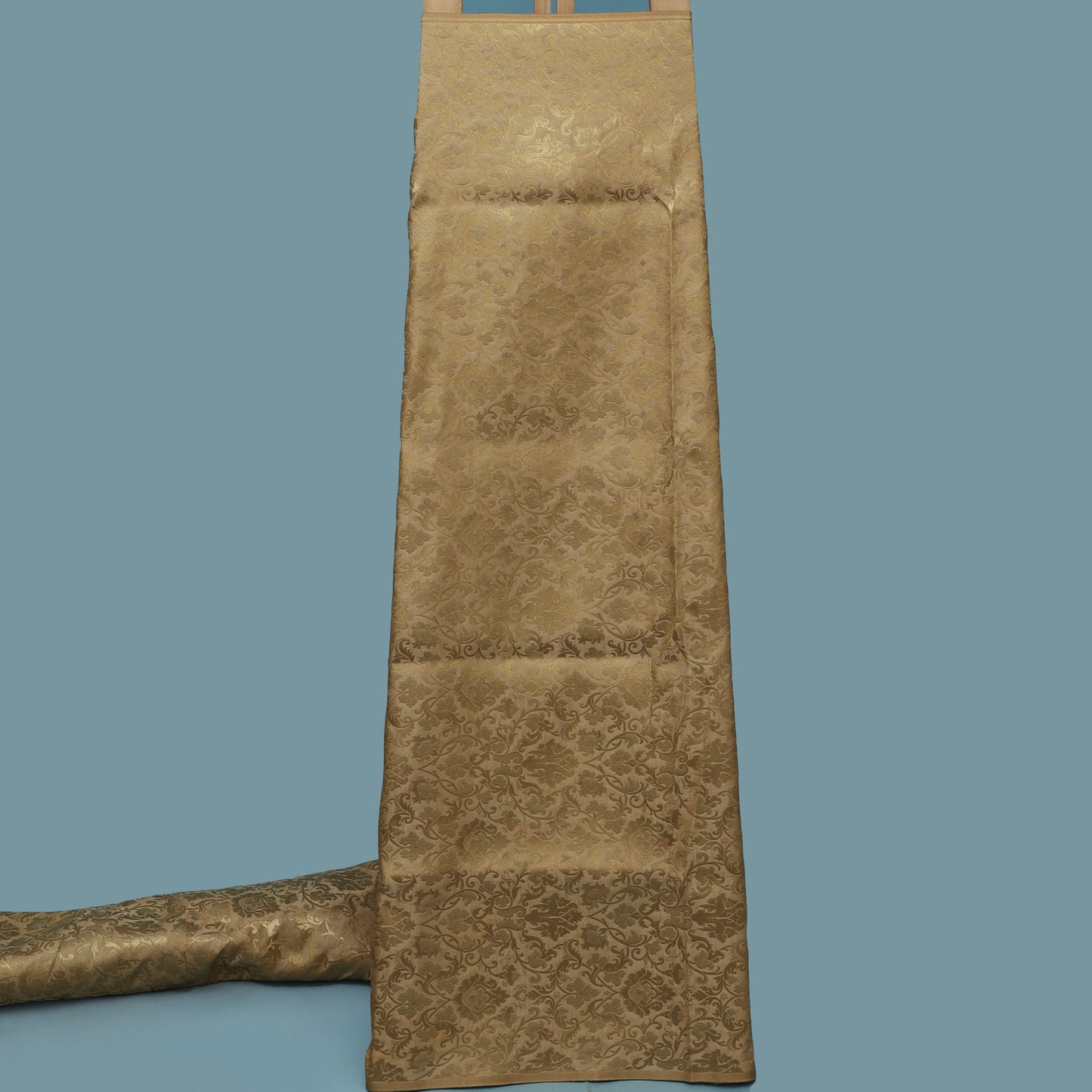Beige Color Brocade Fabric