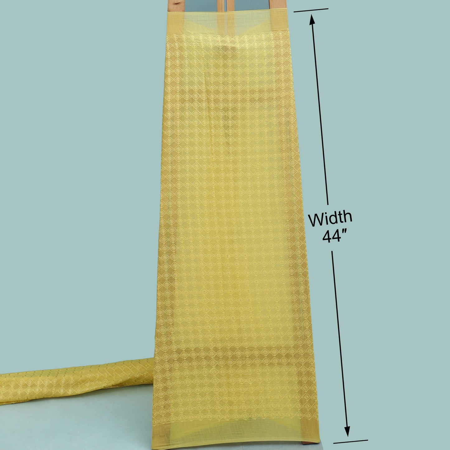 Chanderi Embroidery Fabric