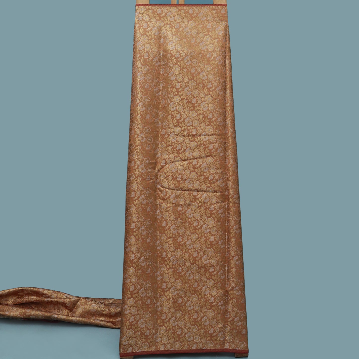 Beige Color Brocade Fabric