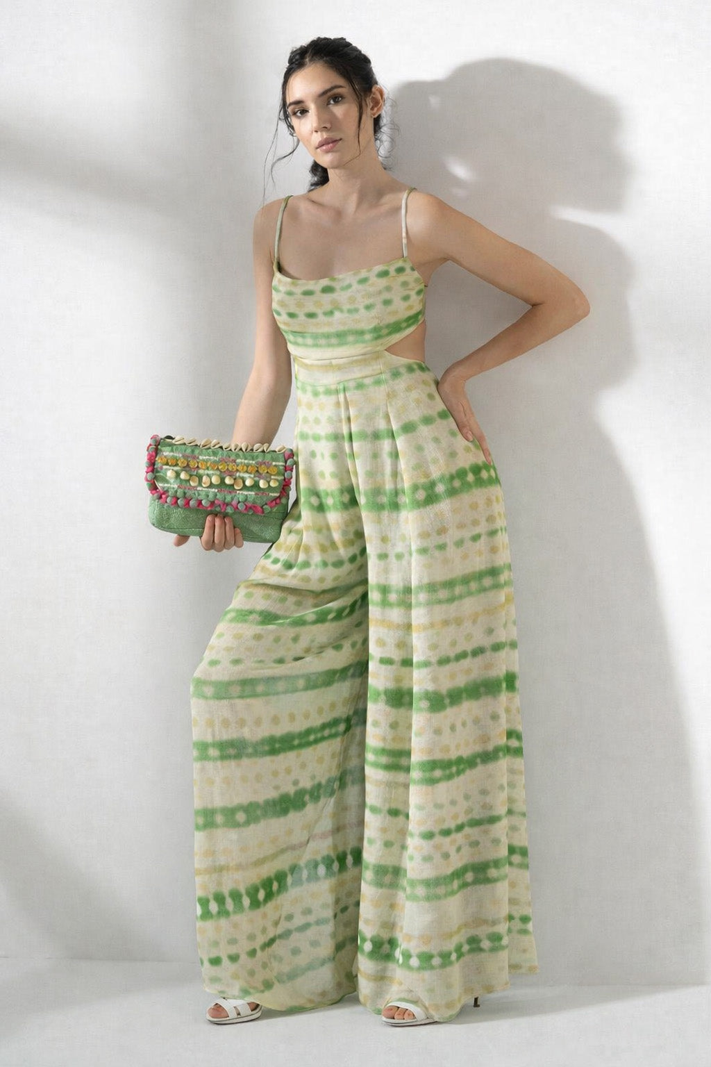 Linen Hand Printed Fabric