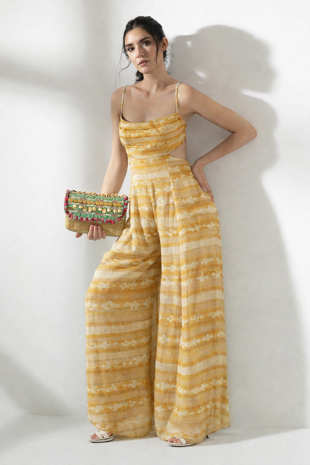 Linen Hand Printed Fabric